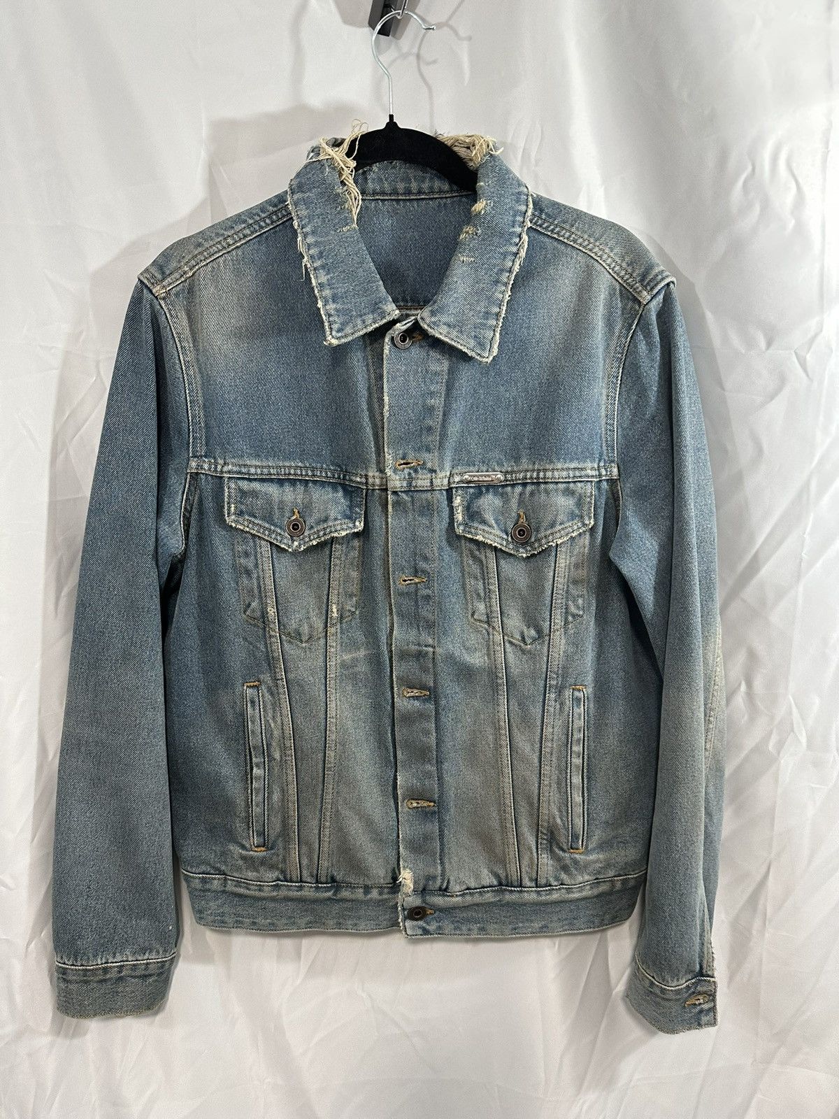 Off-White Off-White Denim Jacket Size US M / EU 48-50 / 2 - 3 Thumbnail