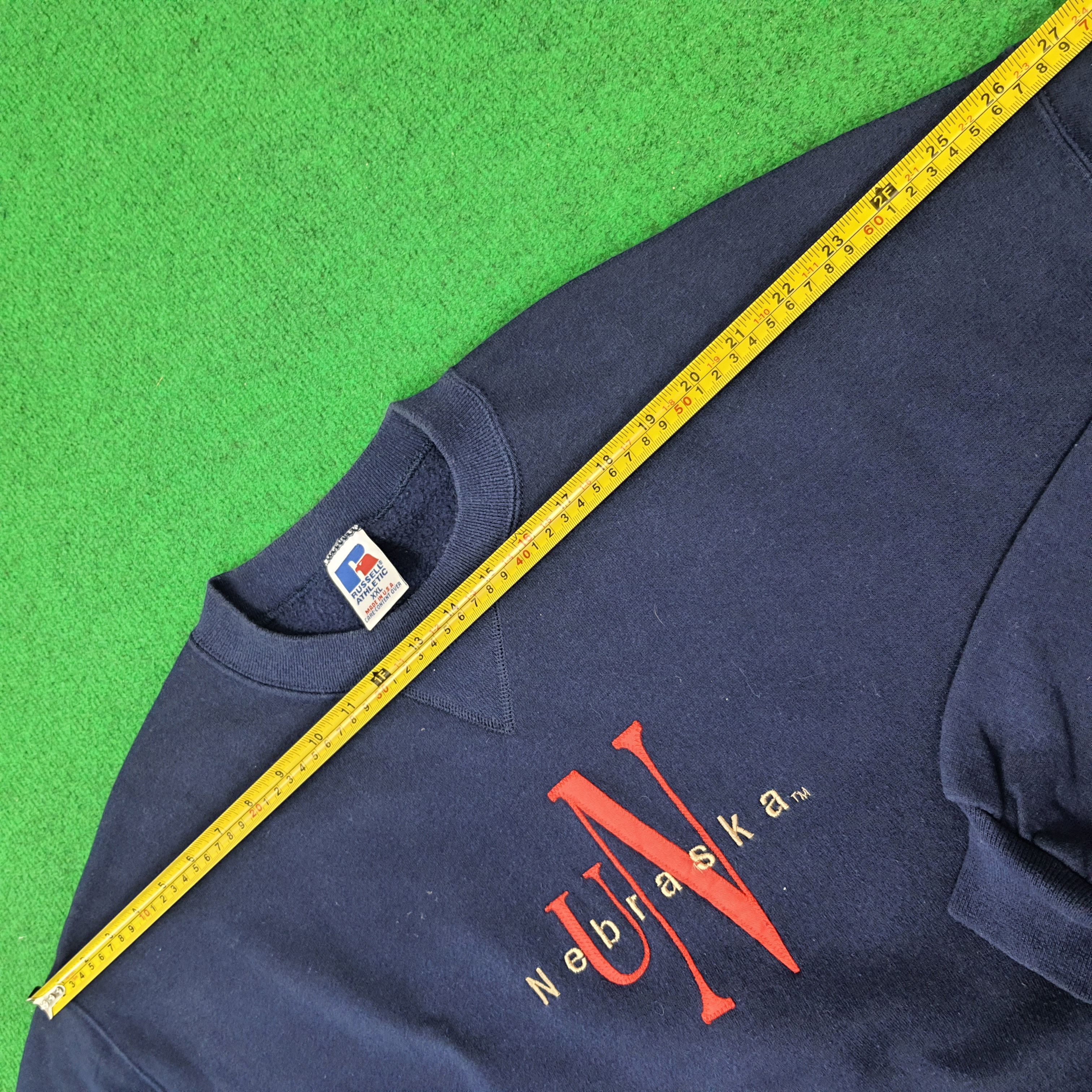 Russell Athletic Vintage Russell University of Nebraska Sweatshirt C264N30 Size US XL / EU 56 / 4 - 8 Thumbnail