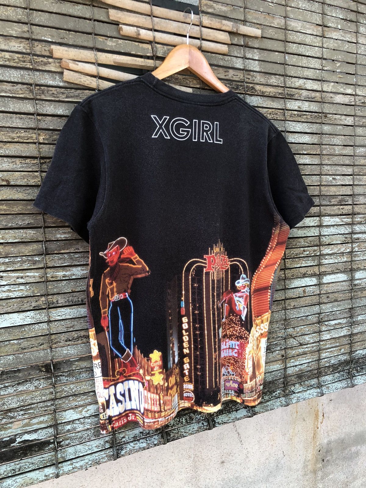 Japanese Brand × Vintage Vintage Y2K OVP Casino X-Girl Tshirt Size US M / EU 48-50 / 2 - 10 Thumbnail