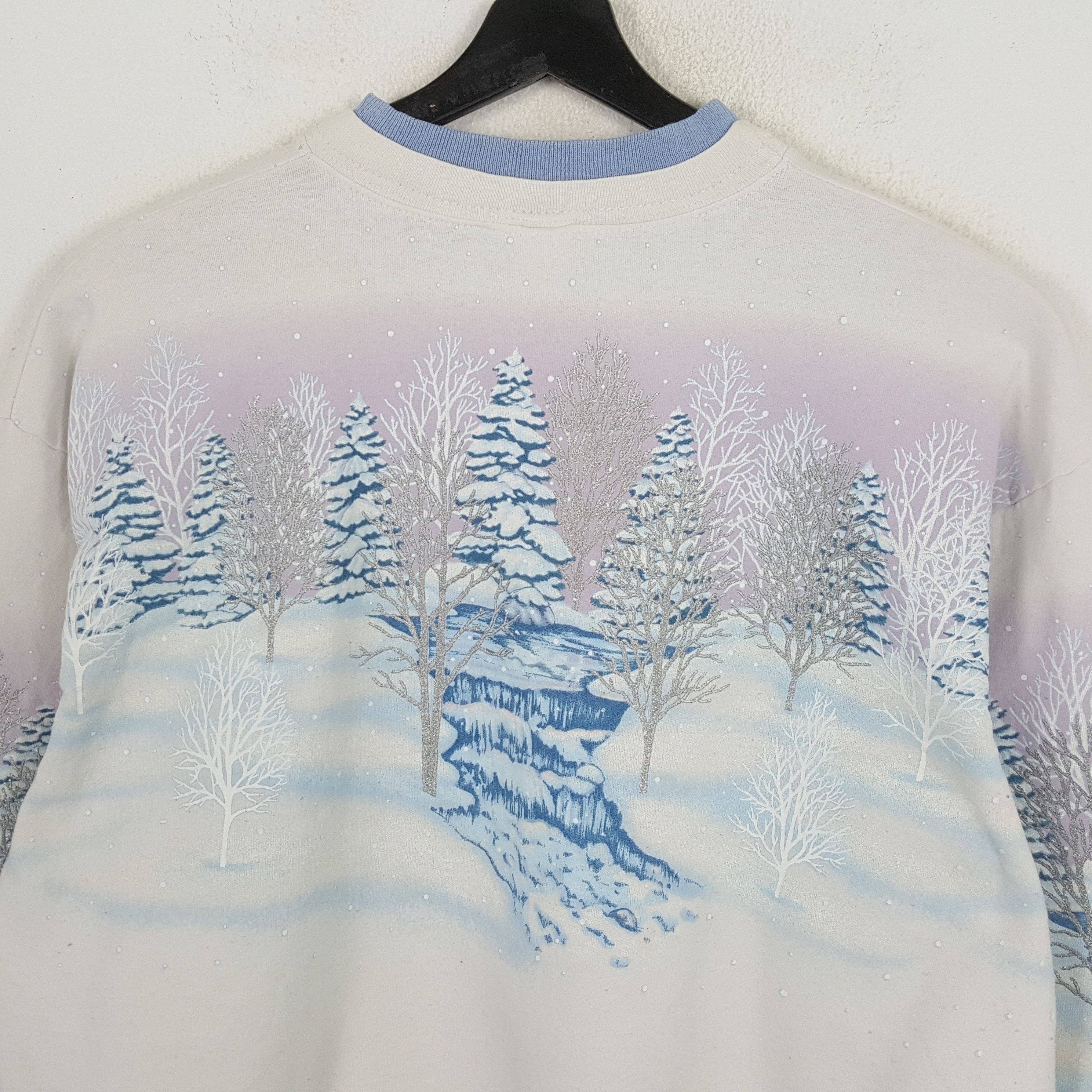 Vintage Morning Sun Winter Style Streetwear Vintage Sweatshirt Size US XL / EU 56 / 4 - 4 Thumbnail