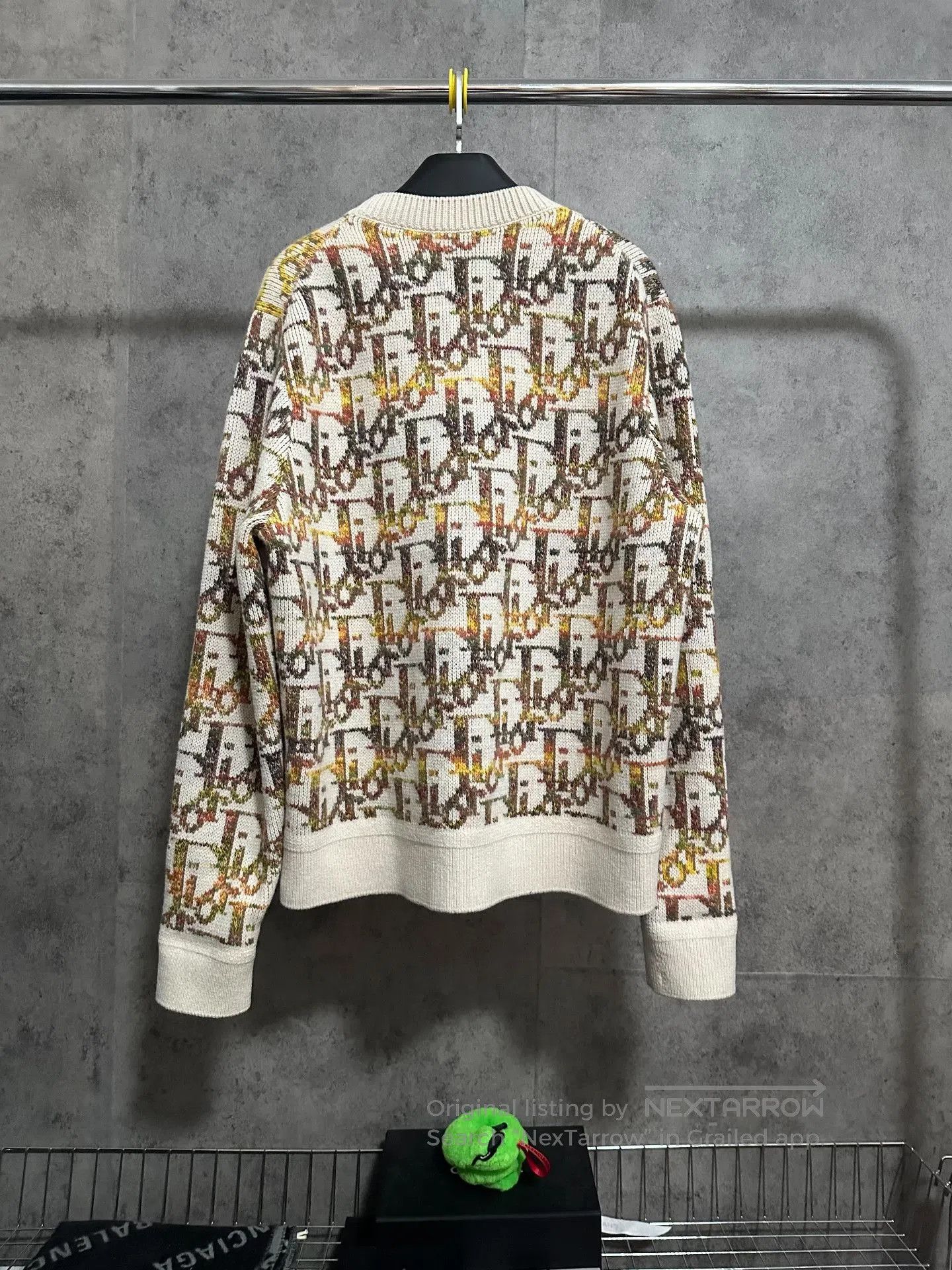 Dior Dior Oblique Monogram Print Sweater. Size US XL / EU 56 / 4 - 4 Thumbnail