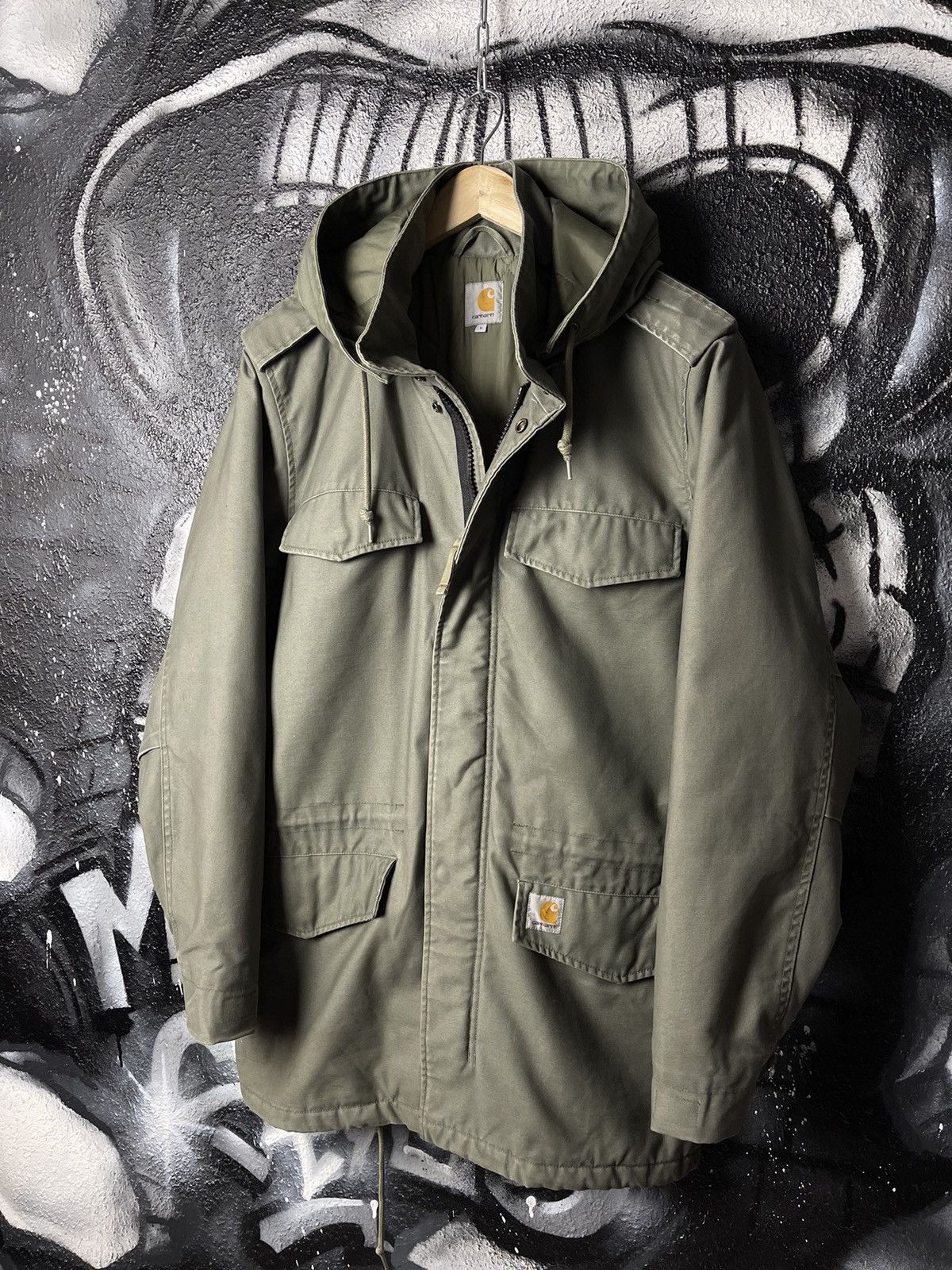 Men's burton x carhartt wip wakeby 3l parka jacket clearance