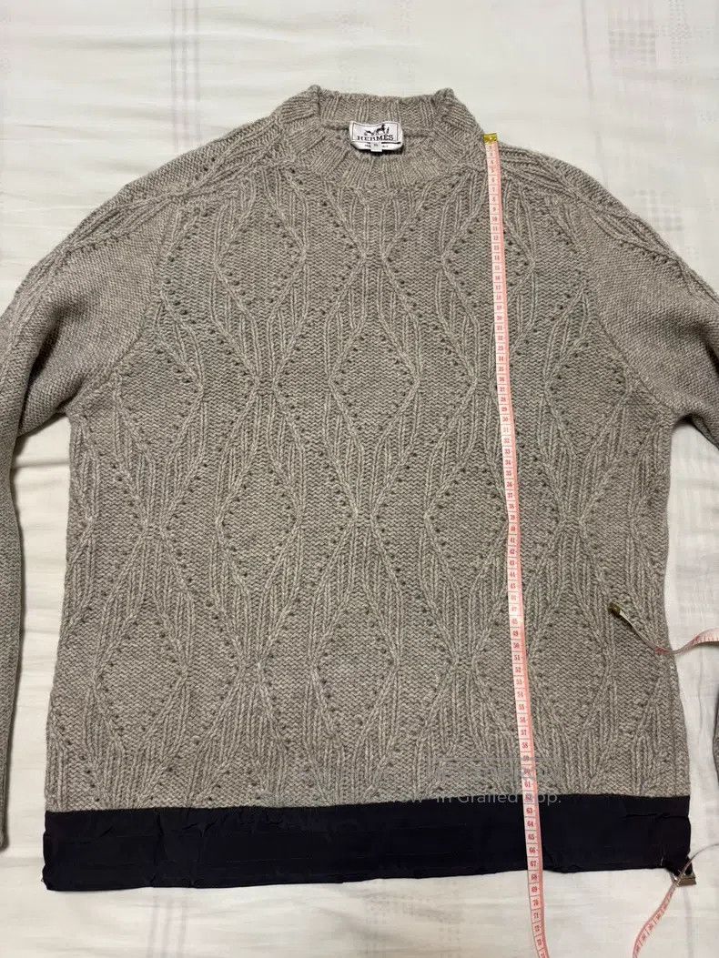 Other Hermes Knit Coat, 50% Alpaca Wool + 50% Yak Wool, drawstri Size US XL / EU 56 / 4 - 5 Thumbnail