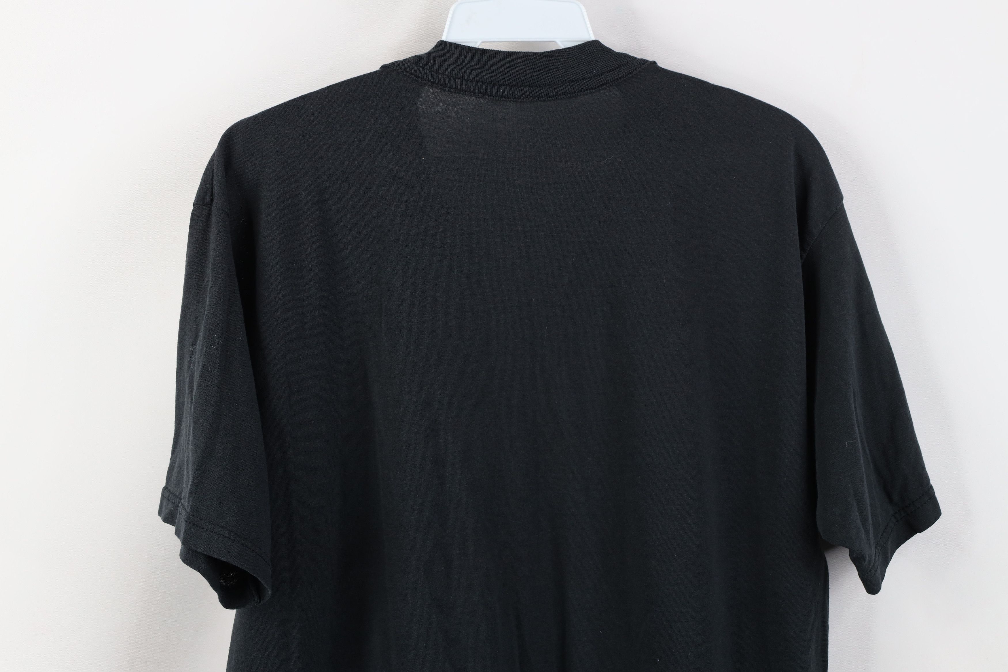 Vintage Vintage 90s Streetwear Short Sleeve T-Shirt Black Pocket Size US M / EU 48-50 / 2 - 15 Thumbnail