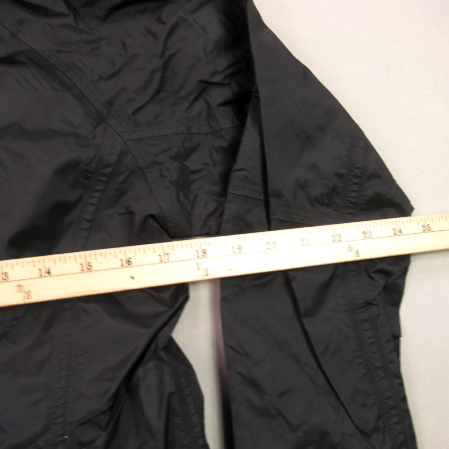 Vintage Columbia Jacket Womens Mediu Full Zip Hooded Outdoor Nylon Shell Pockets Black - Regular Size M Size M / US 6-8 / IT 42-44 - 7 Thumbnail