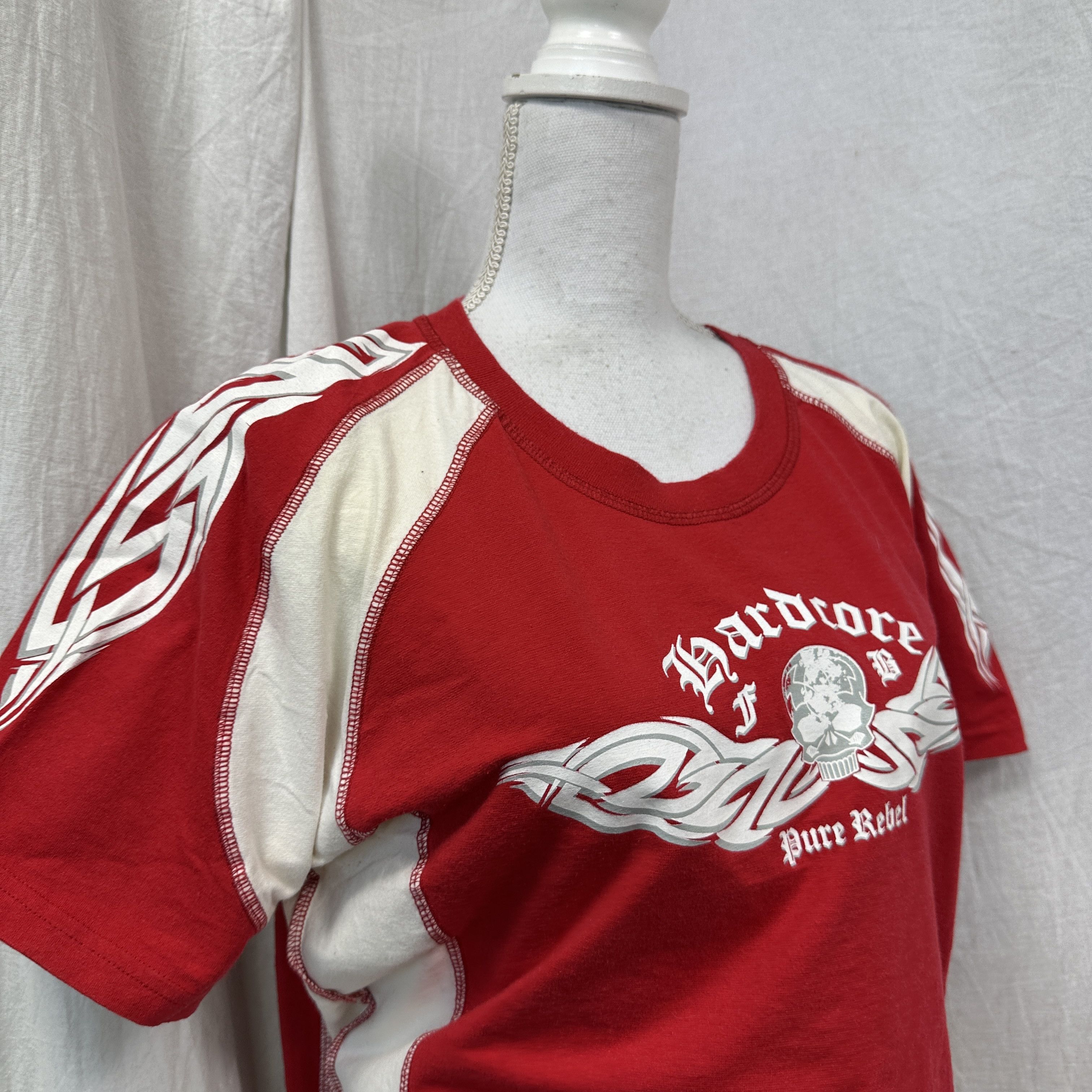 Vintage Vintage Casual Streetwear Tribal Skull Printed T-shirt 00s Size US M / EU 48-50 / 2 - 6 Thumbnail