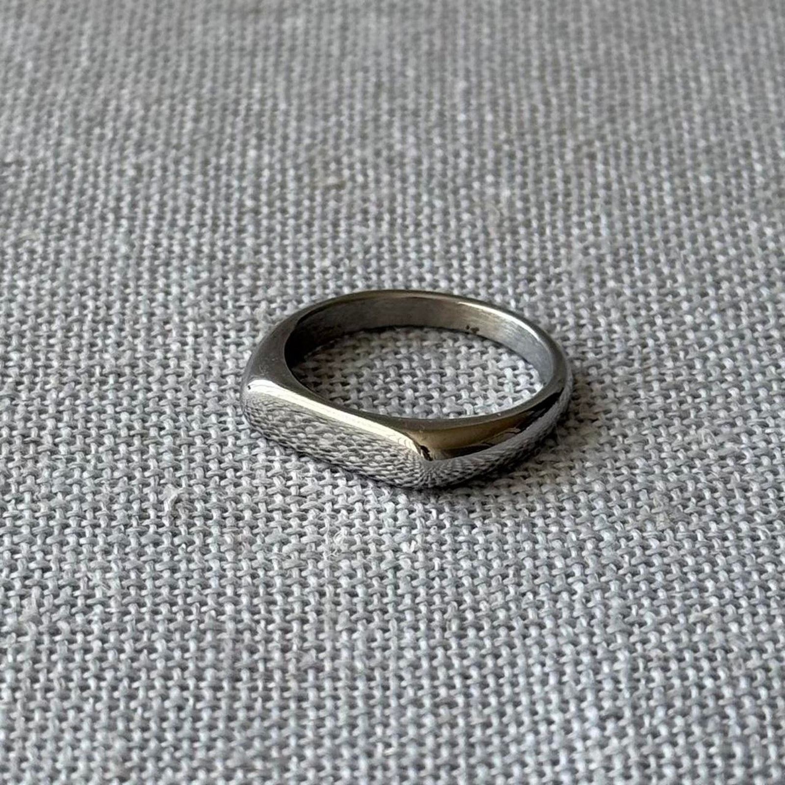 Other Silver signet vintage style MENS2 Size ONE SIZE - 1 Thumbnail