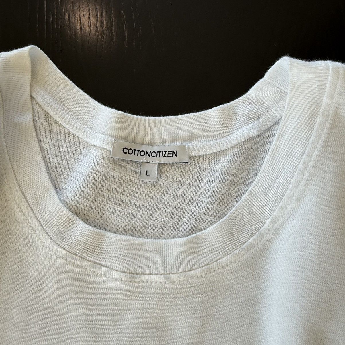 COTTONCITIZEN Cotton Citizen White Long Sleeve Top Size Large Size US L / EU 52-54 / 3 - 5 Thumbnail