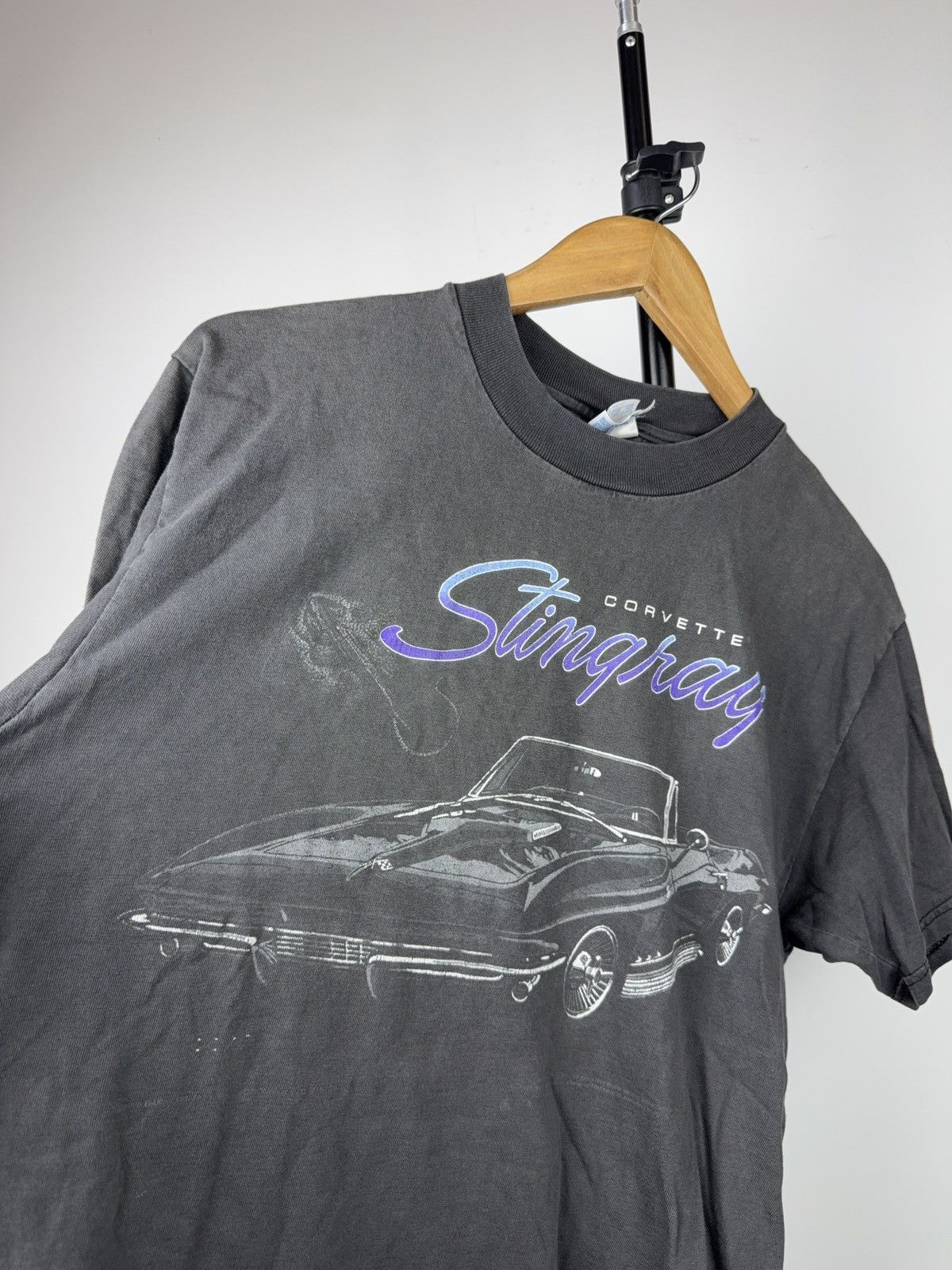 Vintage Vintage 1995 Retro Corvette Stingray Car Graphic T Shirt Size US M / EU 48-50 / 2 - 7 Thumbnail