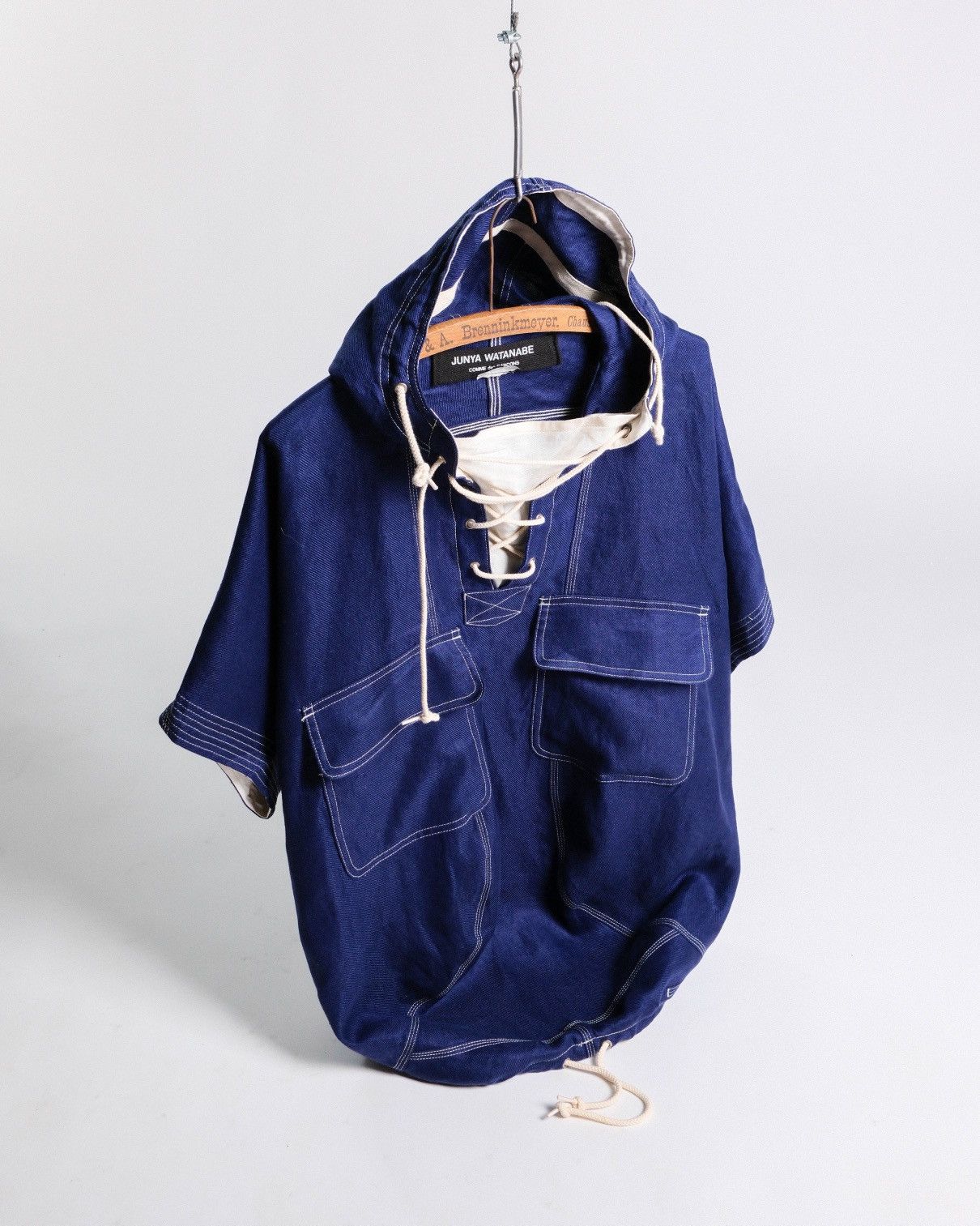 Junya Watanabe Junya Watanabe Spring 2011 Indigo Lace-up Anorak Size US S / EU 44-46 / 1 - 3 Thumbnail