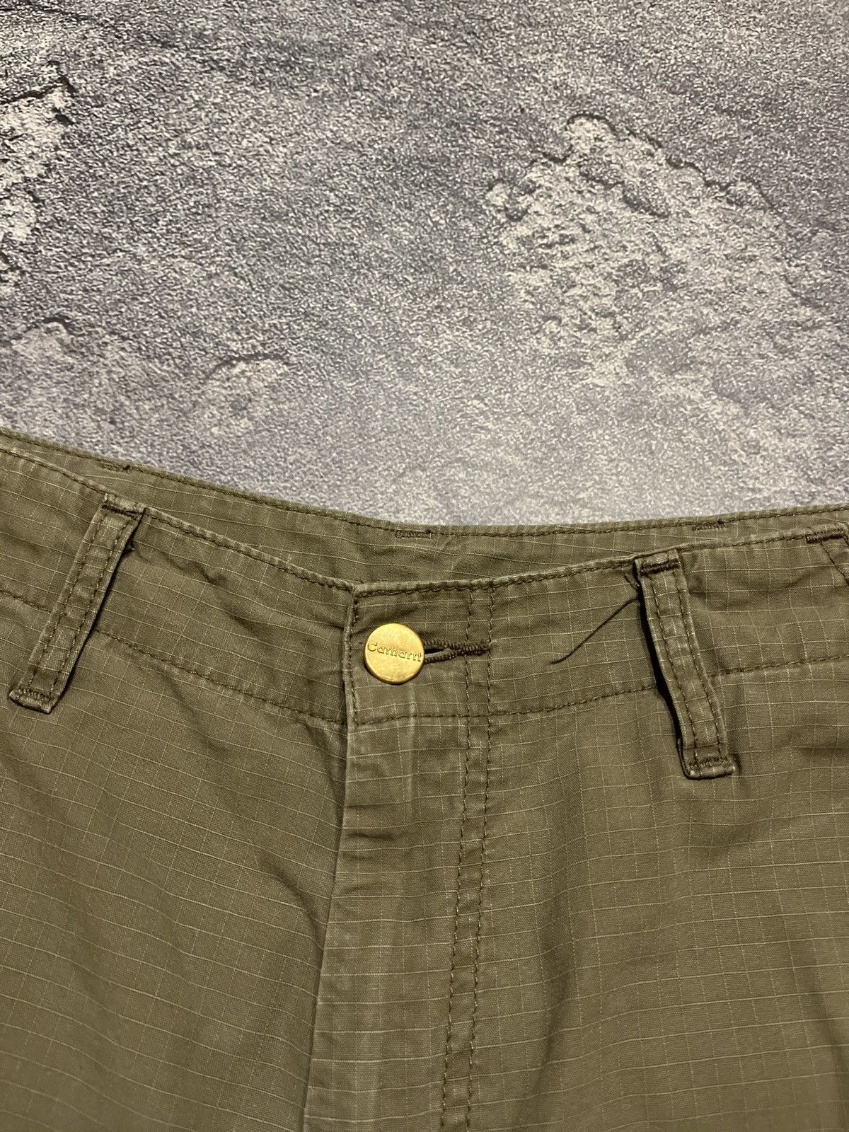 Carhartt × Vintage Carhartt Vintage Cargo Bermuda Shorts Workwear Size US 29 - 4 Thumbnail