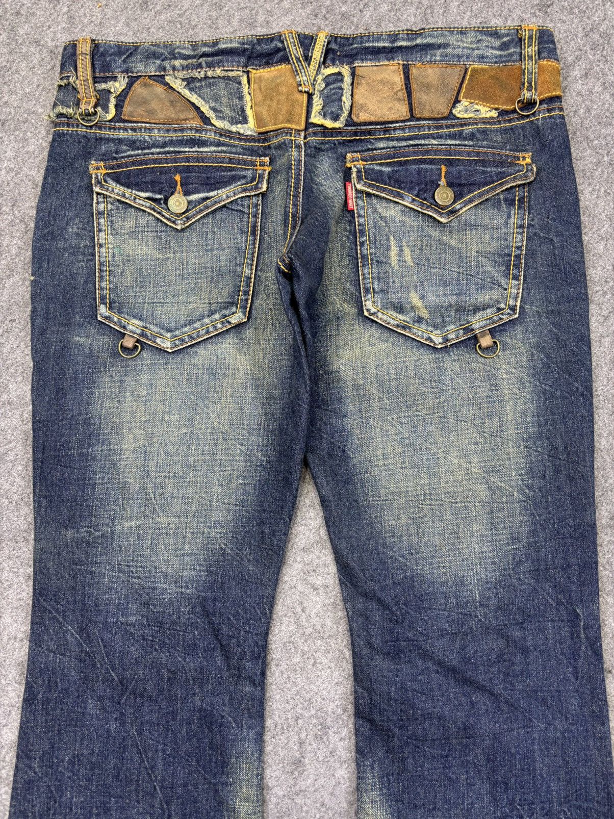 Tornado Mart 💥Super Flare💥Archival Tornado Mart Multipockets Denim K21 Size US 34 / EU 50 - 10 Thumbnail