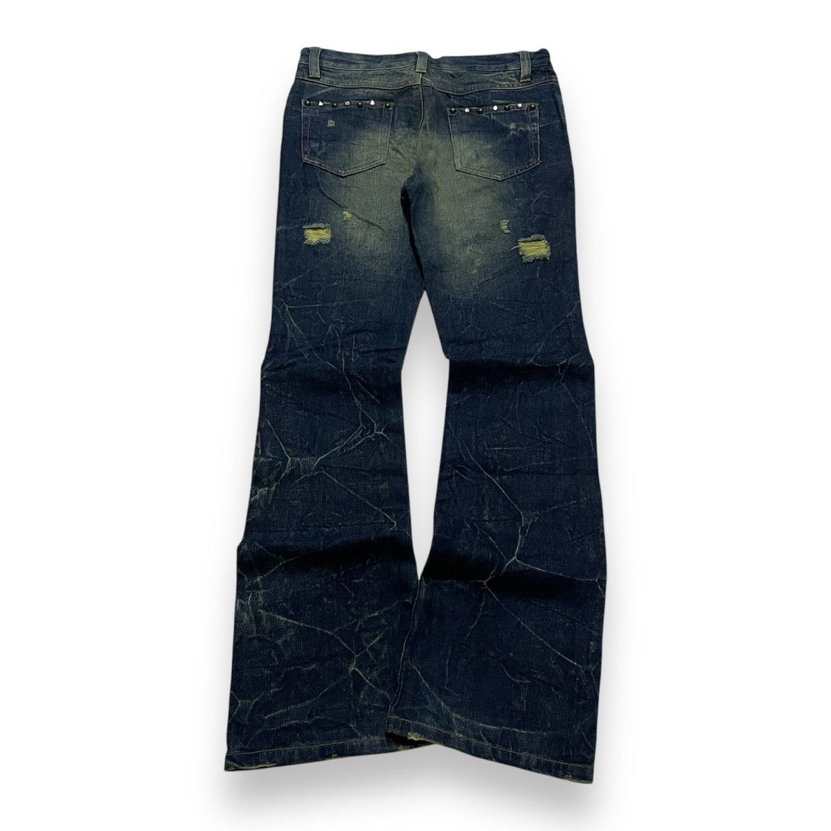 20471120 ORIGINAL FLARE JAPANESBRAND PENDORA DISSTRESED DENIM (з0x40) Size US 30 / EU 46 - 10 Thumbnail