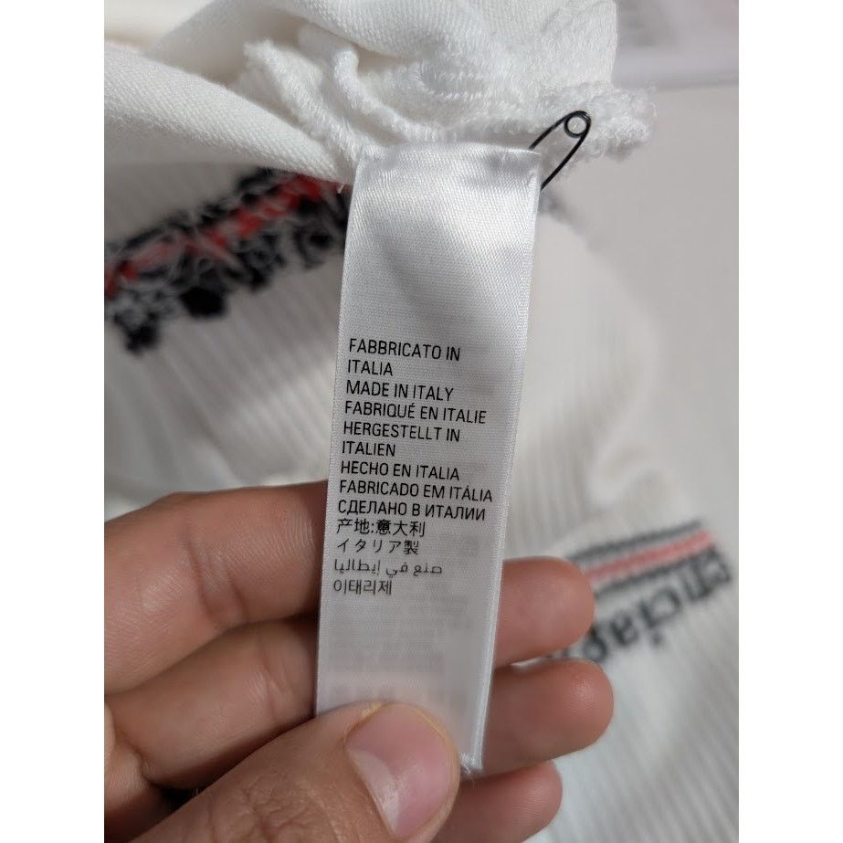 Balenciaga o1rshd1 Socks Jumper Political Tennis Socks in White Size US S / EU 44-46 / 1 - 15 Thumbnail