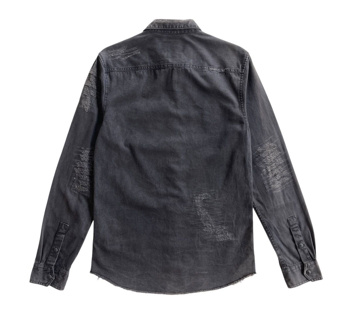 Zara Herren Zara Distressed Faded Shirt Size US S / EU 44-46 / 1 - 9 Thumbnail