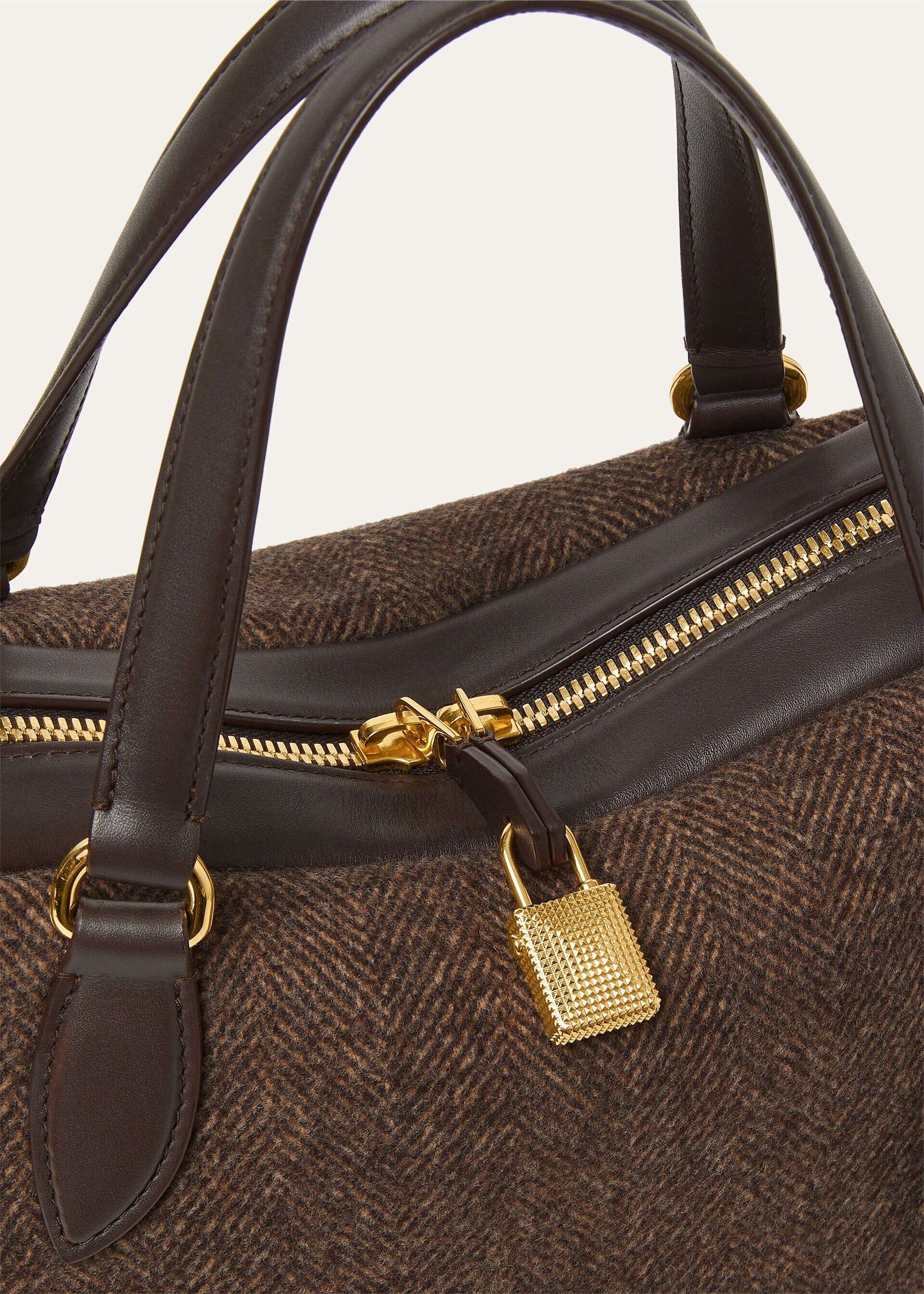 Loro Piana os11x0426 FAR0734 Size: OS / Small Needle Bag in Brown Size ONE SIZE - 6 Thumbnail