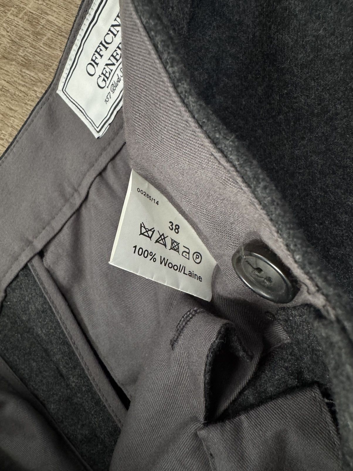 Officine Generale Wool Trousers Size US 31 - 3 Thumbnail