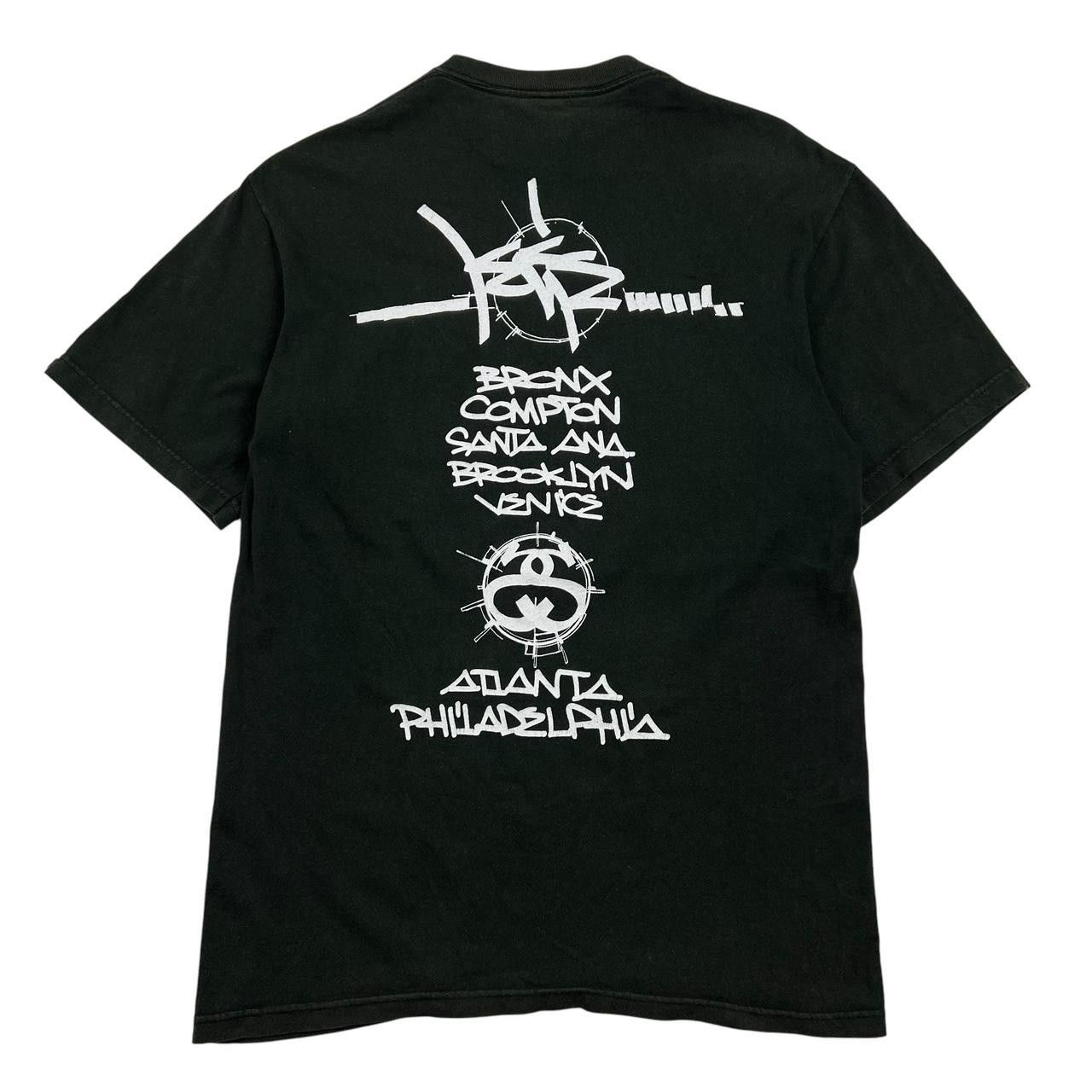 Stussy Vintage 2000s Stussy World Tour Customade T-Shirt - Medium Size US M / EU 48-50 / 2 - 2 Thumbnail