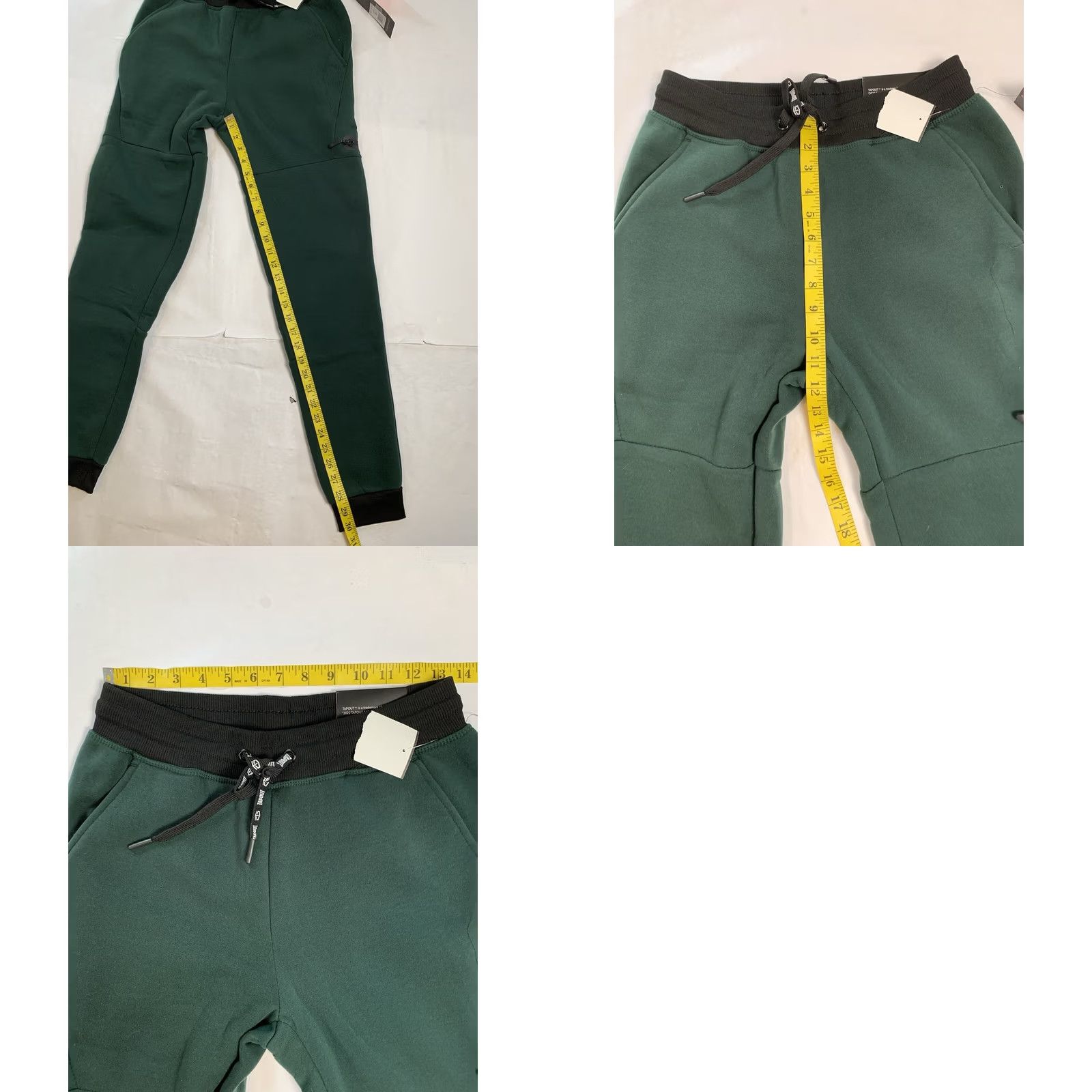 Tapout Tapout Active Joggers Mens Small Green Sweatpants Pull On Comfort Omega Green Size US 29 - 8 Thumbnail