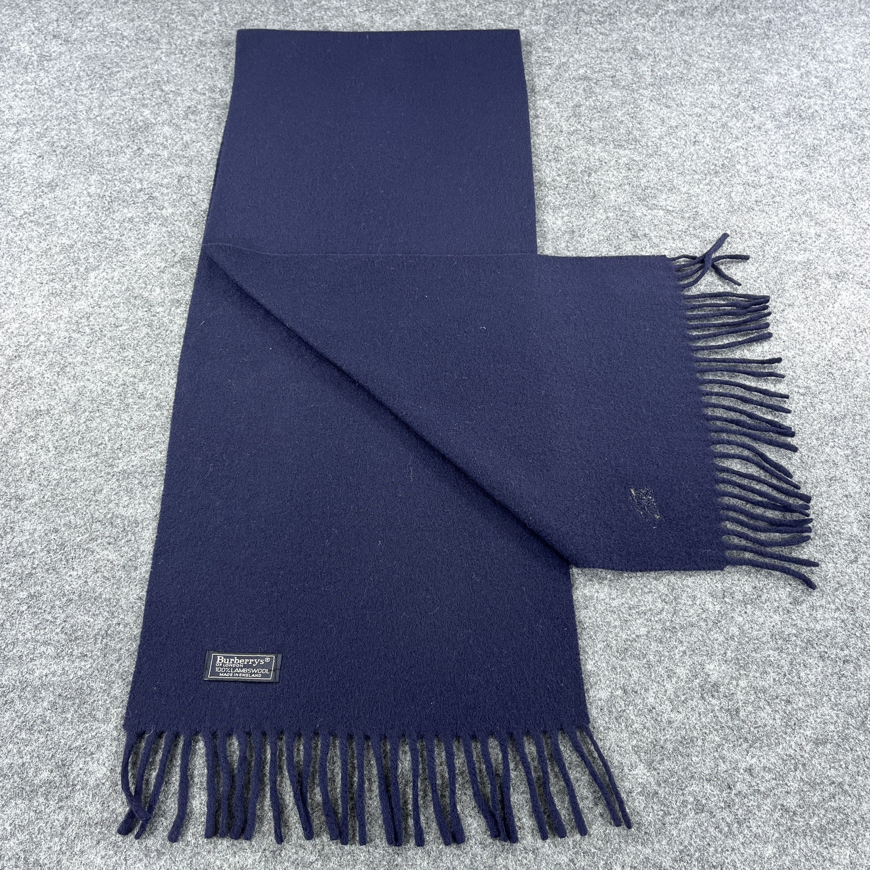 Burberry Burberry Lambswool Scarf / Muffler / Neckwear T1323 Size ONE SIZE - 2 Thumbnail