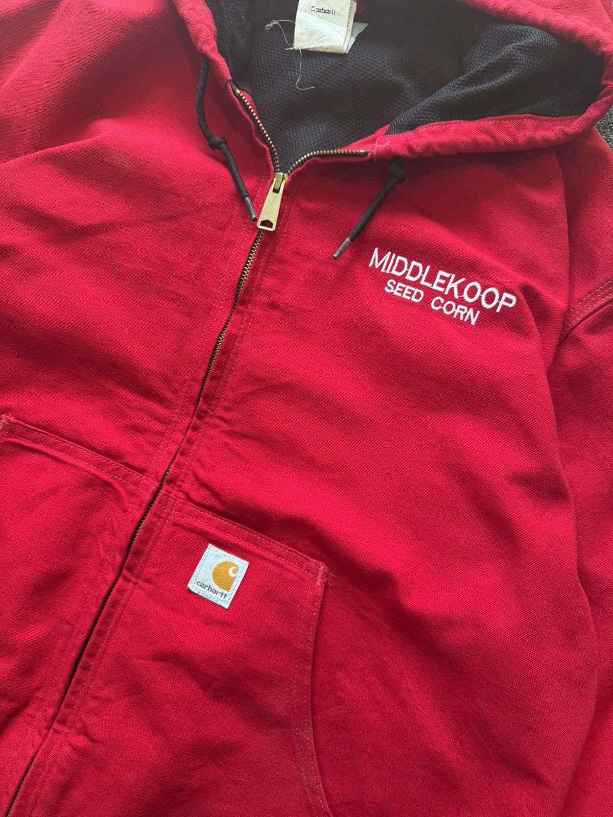 Carhartt Carhartt Active Jacket J131 RED Size US XXL / EU 58 / 5 - 2 Thumbnail
