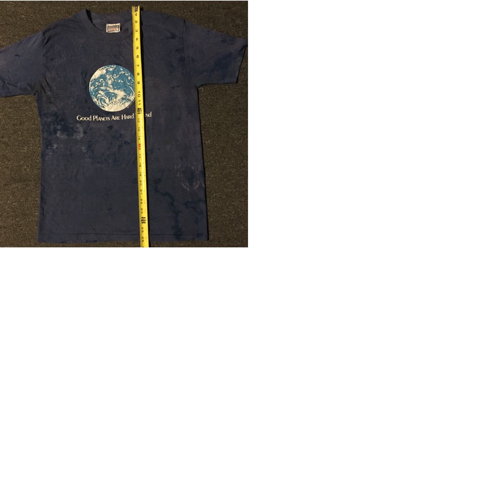 Vintage VINTAGE Good Planets Are Hard To Find Shirt S Size US S / EU 44-46 / 1 - 9 Thumbnail
