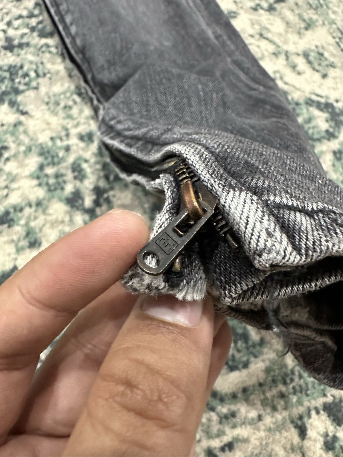 ato Aatoo Modeled By Masayori Matsumo Hybrid Zipper Flared Denim Size US 32 / EU 48 - 6 Thumbnail