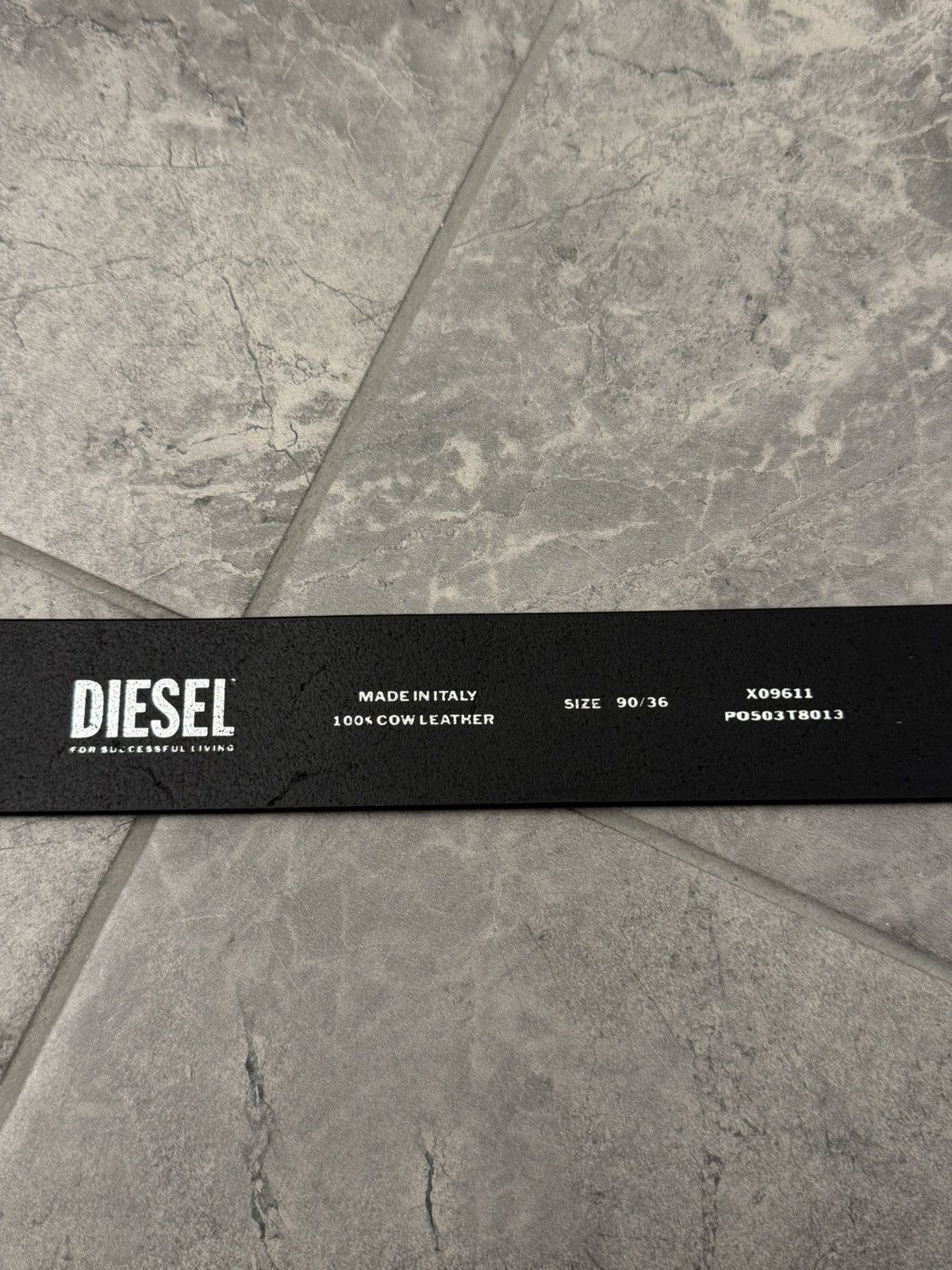 Diesel Diesel Rhinestone Belt B-1Dr Size 34 - 3 Thumbnail