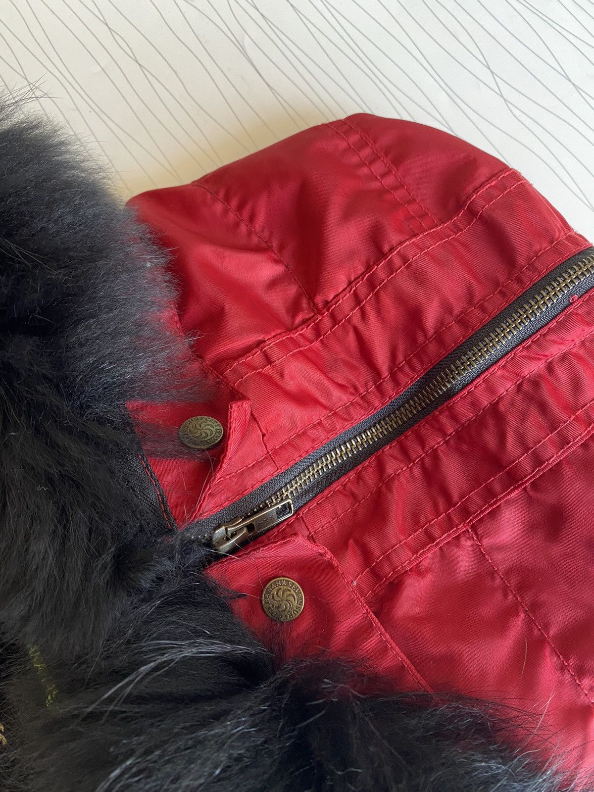 If Six Was Nine × Japanese Brand × Levi's RARE BANANA SEVEN FUR N2B BOMBER JACKET Size US XS / EU 42 / 0 - 9 Thumbnail