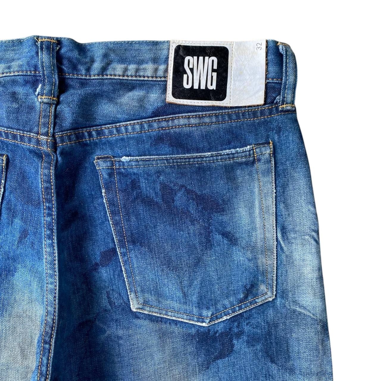 Swagger JAPANESE ARCHIVE SWAGGER FADED HEAVY WHISKERING HONEYCOMB Size US 33 - 17 Thumbnail