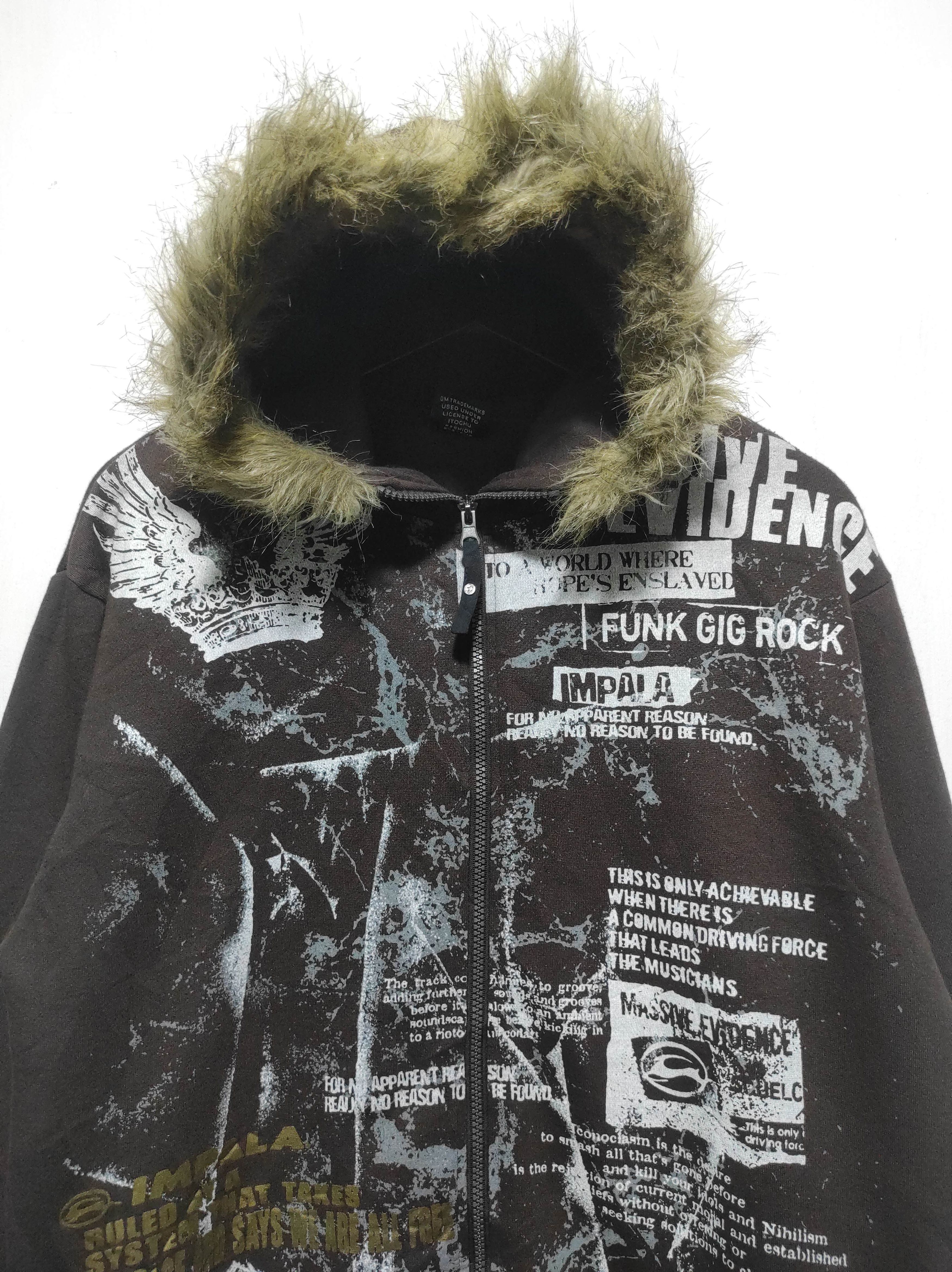 If Six Was Nine Impala Fur Zip Up Hoodie Poem if six was nine style Size US L / EU 52-54 / 3 - 4 Thumbnail