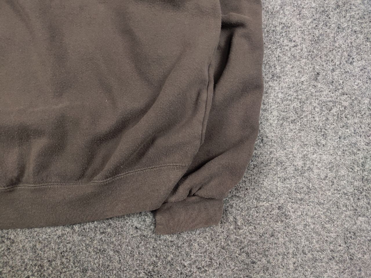 Nike Vintage 90's Nike Logo Khaki Faded Square Sweathsirt USA Size US M / EU 48-50 / 2 - 10 Thumbnail