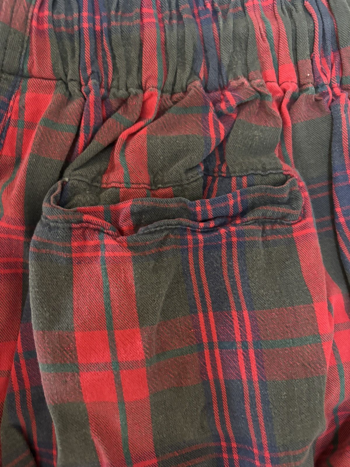 Vintage Rare Vintage 90s Anarchic Adjustment plaid tartan black red Size US 30 / EU 46 - 10 Thumbnail