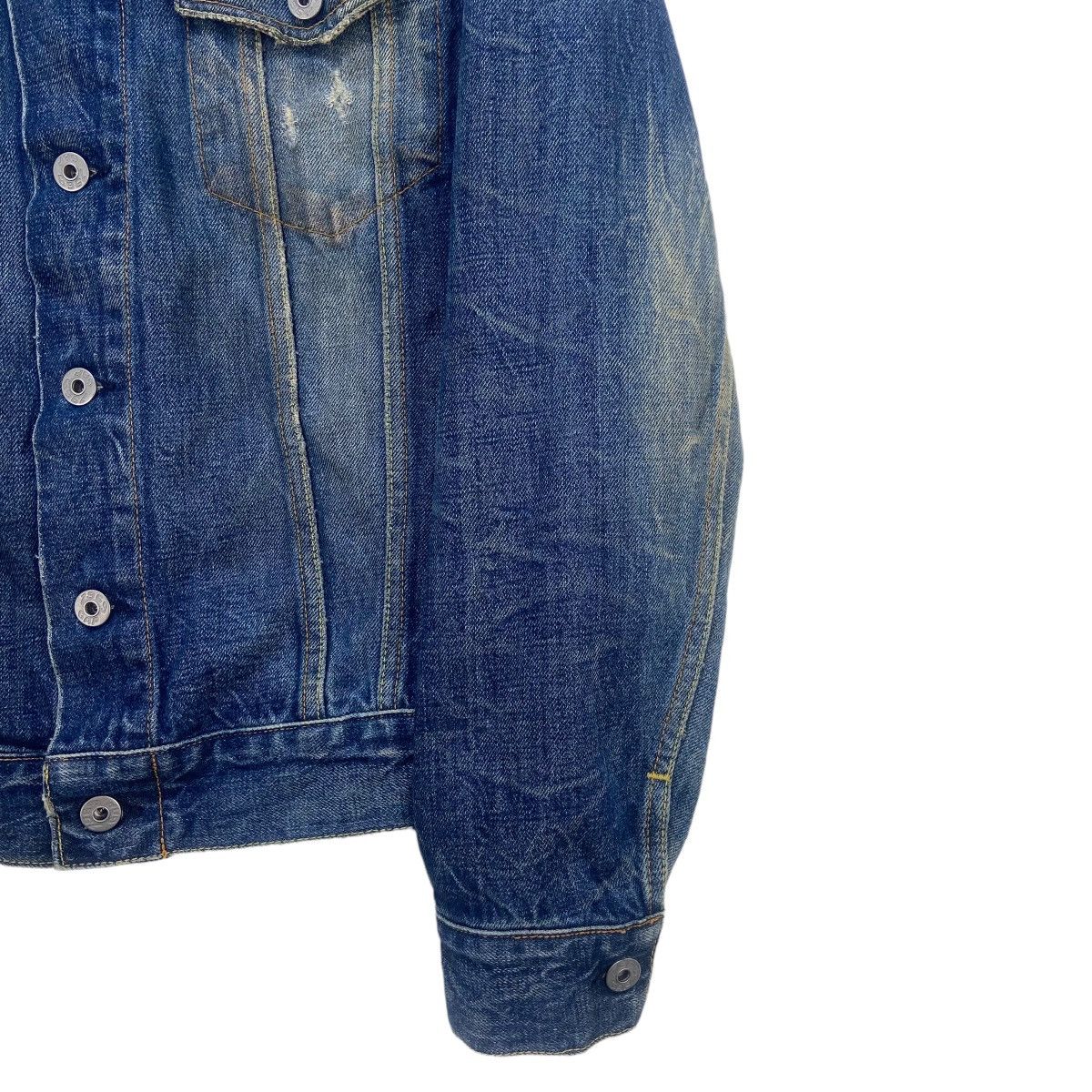 Gap × Vintage Made in Italy Gap Trucker Distressed Western Jacket Size US XS / EU 42 / 0 - 7 Thumbnail