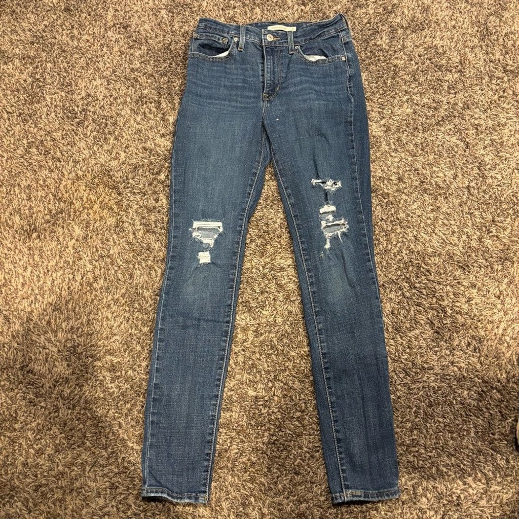 Levi's Women’s Levi’s 721 Jeans Size 27" / US 4 / IT 40 - 6 Thumbnail