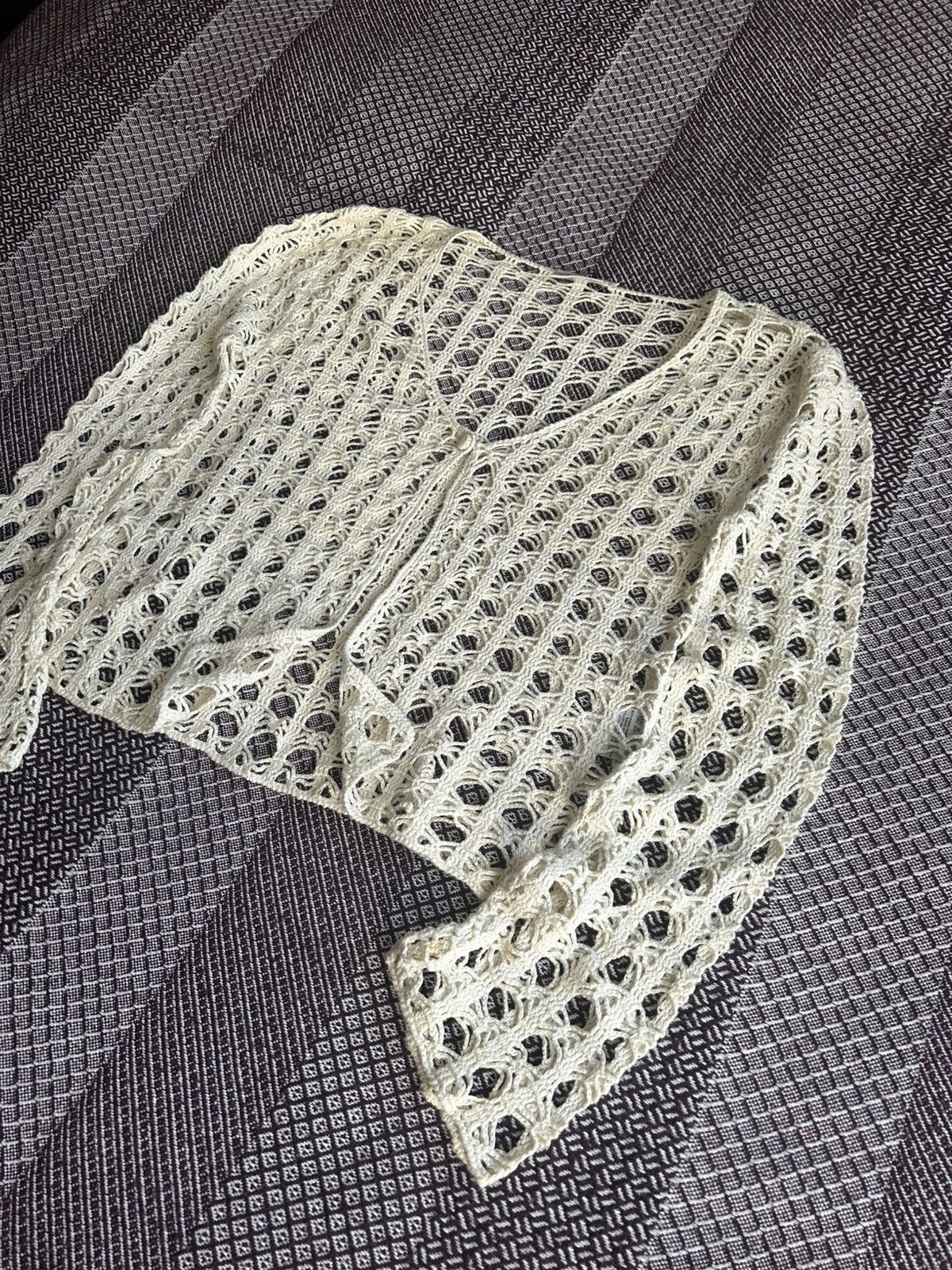 Vintage Vintage Mesh Top Long Sleeve Women Y2K Style Miss Sixty Vibe Size S / US 4 / IT 40 - 2 Thumbnail