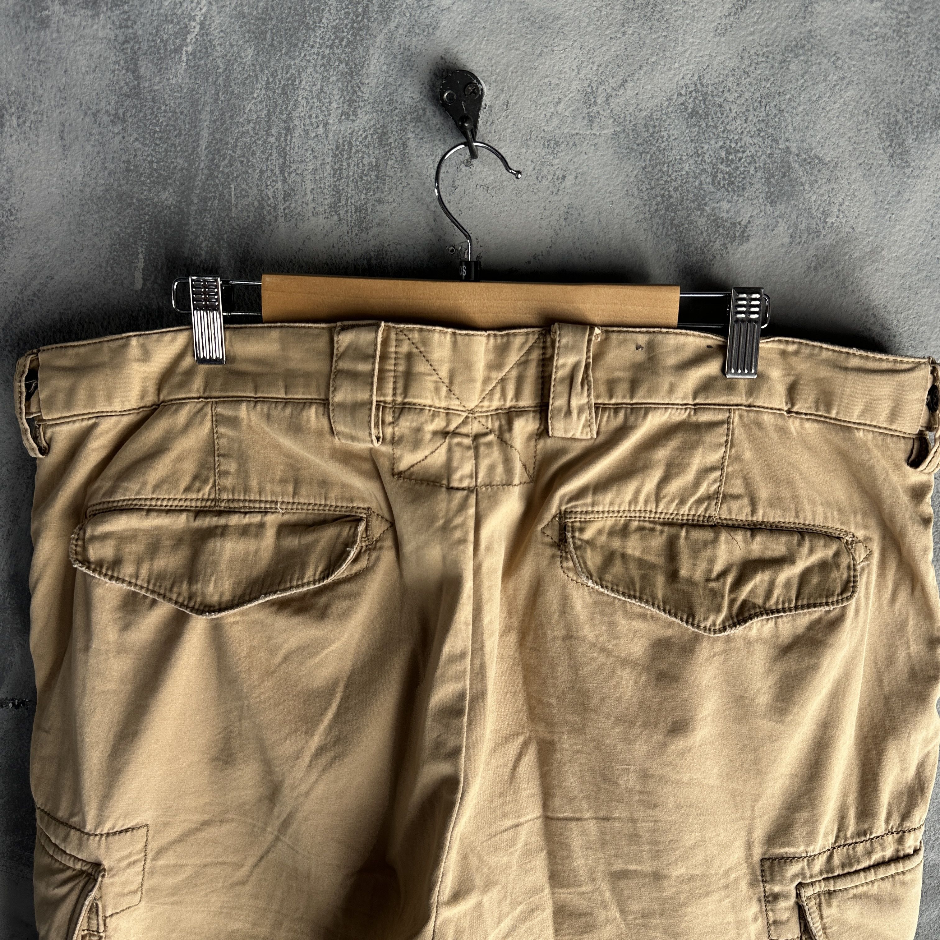 Polo Ralph Lauren Vtg Polo Ralph Lauren Cargo Shorts Side Tabs Military Size US 40 / EU 56 - 3 Thumbnail