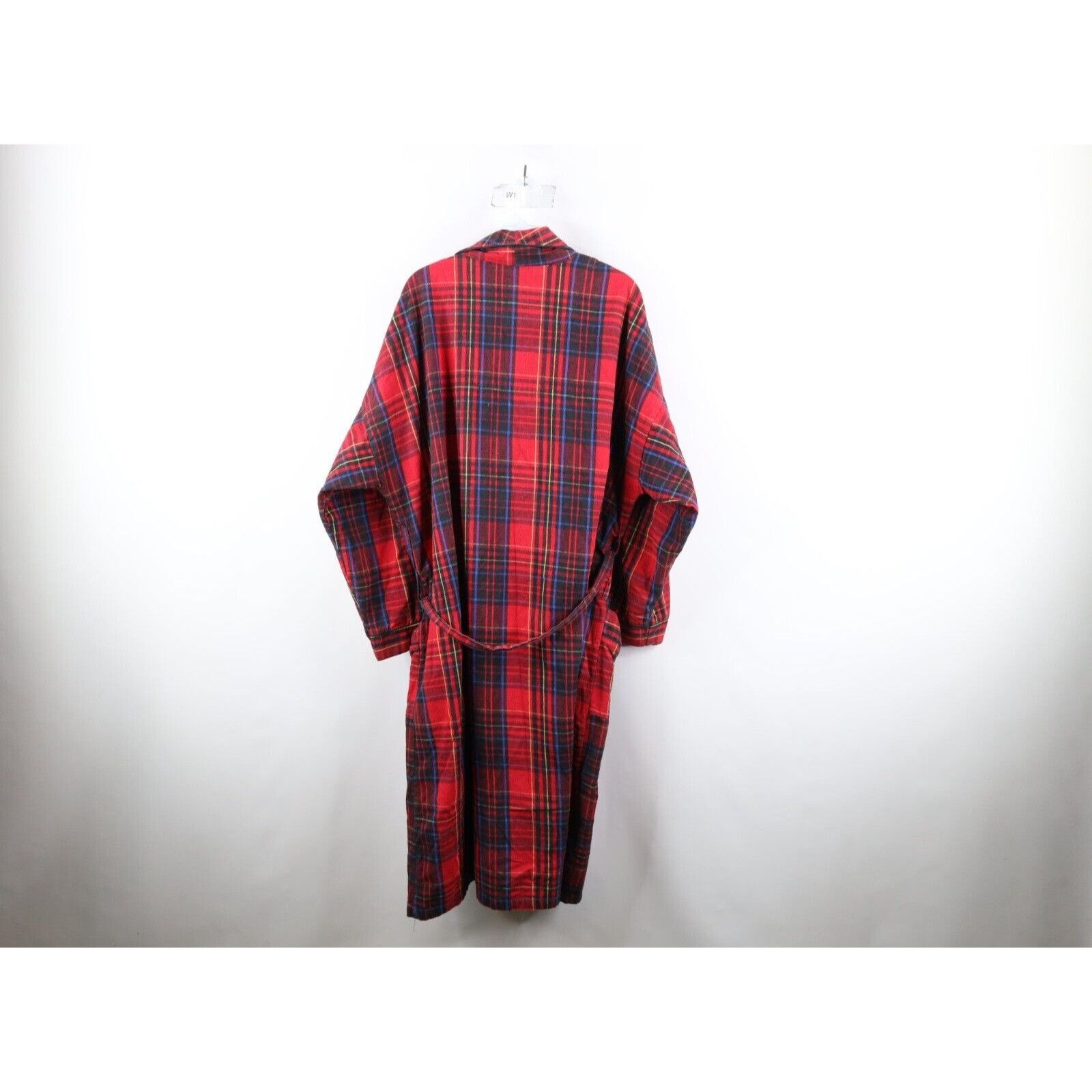 Pierre Cardin × Vintage Vintage 90s Pierre Cardin Belted Flannel Bath Robe Size US L / EU 52-54 / 3 - 12 Thumbnail