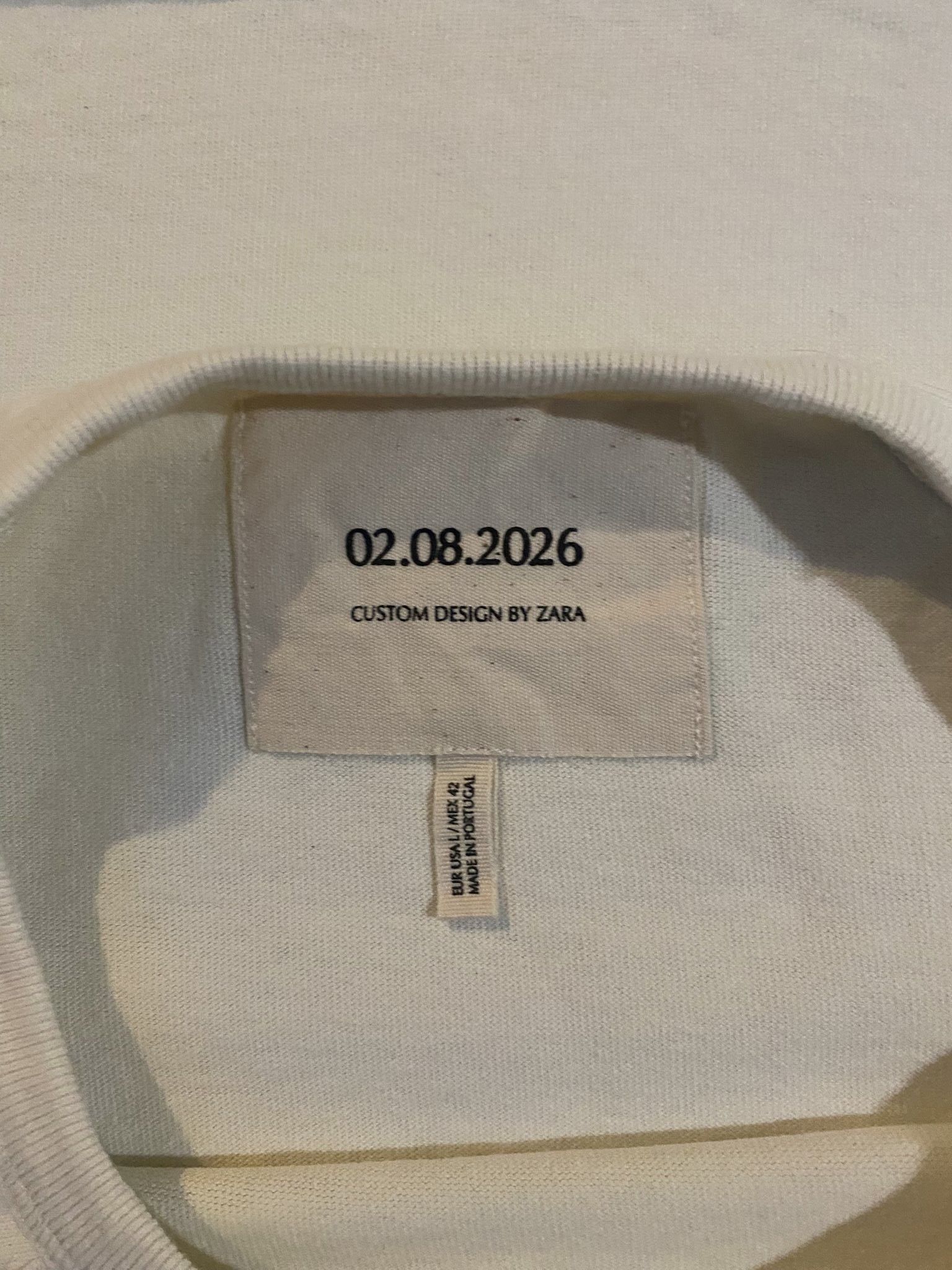 Zara Bad Bunny x Zara Exclusive 64 Ocasio Super Bowl 02.08.2026 Size US L / EU 52-54 / 3 - 9 Thumbnail