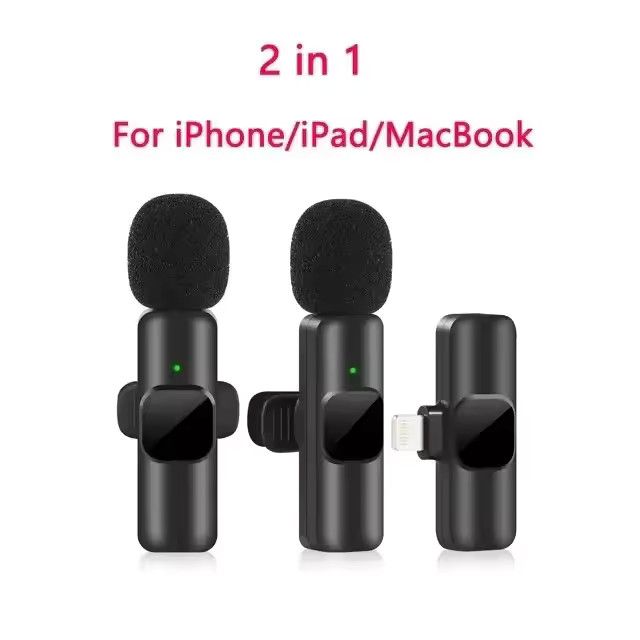 Other New Wireless Lavalier Micro Portable Audio recording Android Size ONE SIZE - 9 Thumbnail