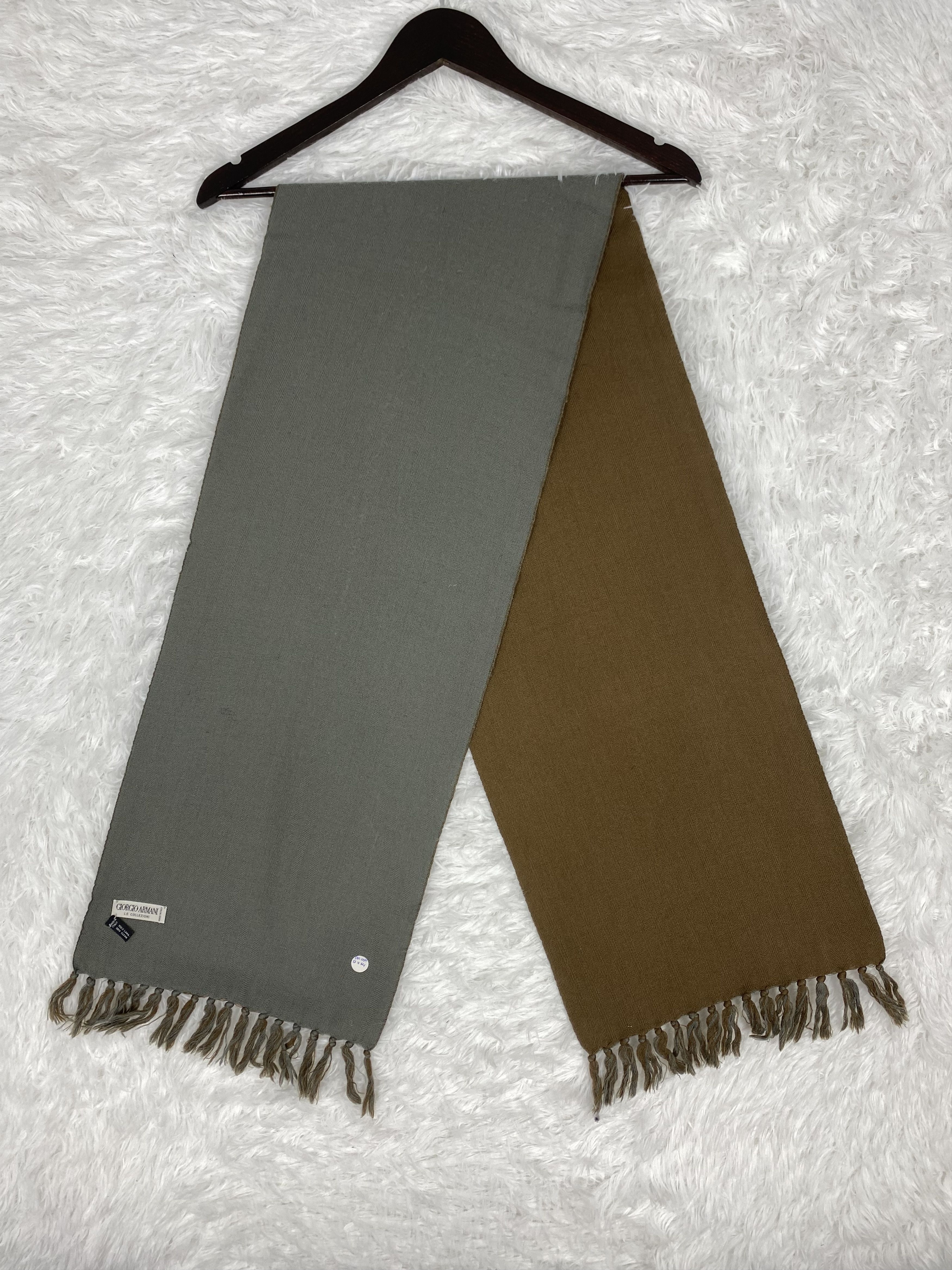 Giorgio Armani Vintage Giorgio Armani Scarf / Muffler Neckwear PM0021 Size 26 - 1 Thumbnail