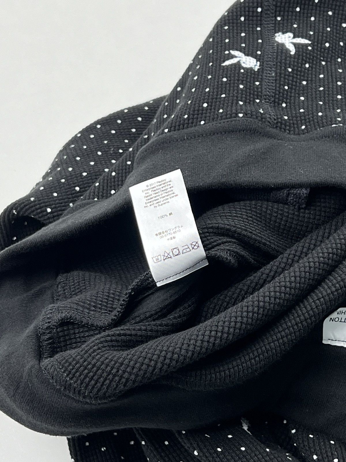 Playboy × Supreme Waffle thermal sweatpants L Size US 34 / EU 50 - 9 Thumbnail