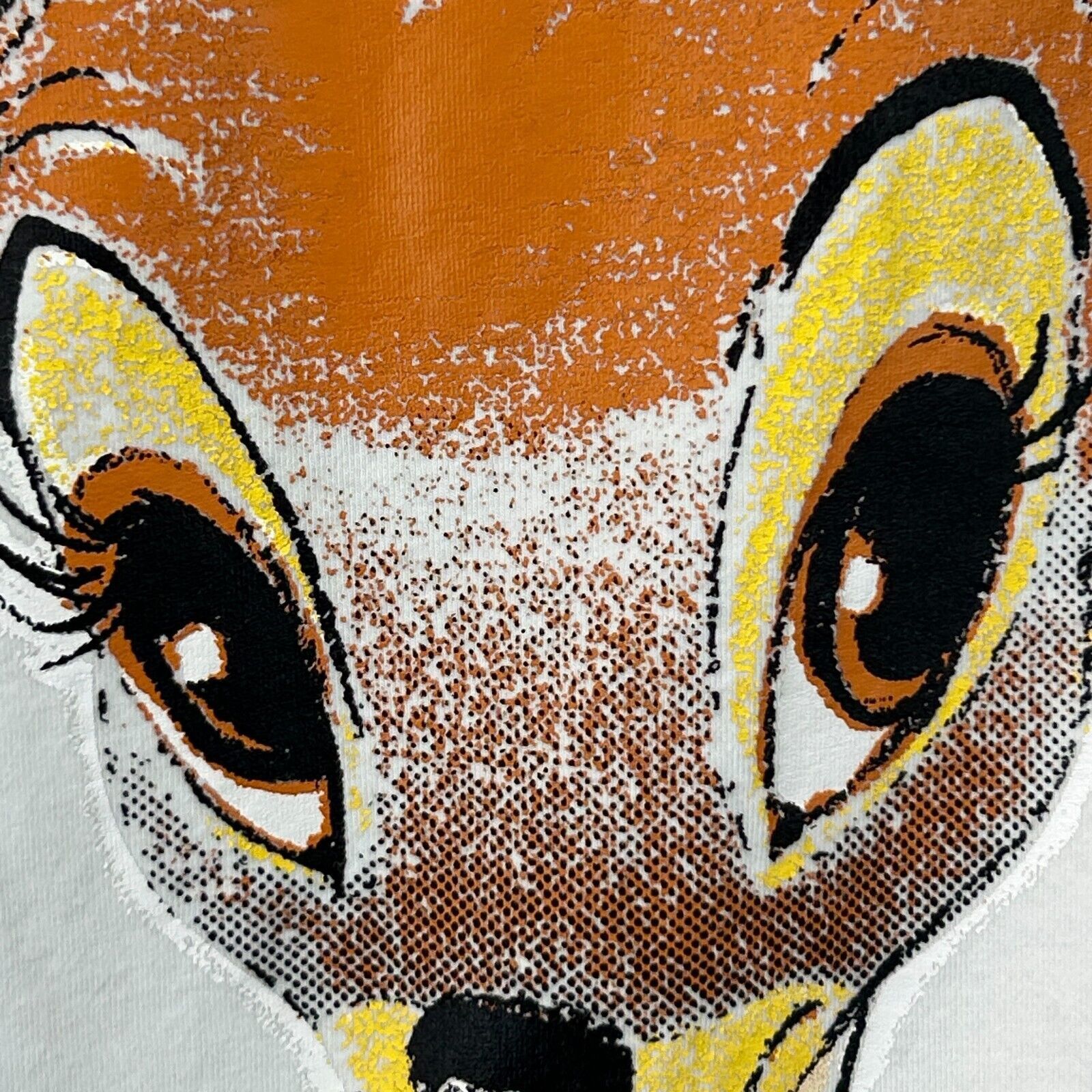 Sugar Bambi T Shirt Walt Disney Movie Sequins White Womens L Size L / US 10 / IT 46 - 5 Thumbnail