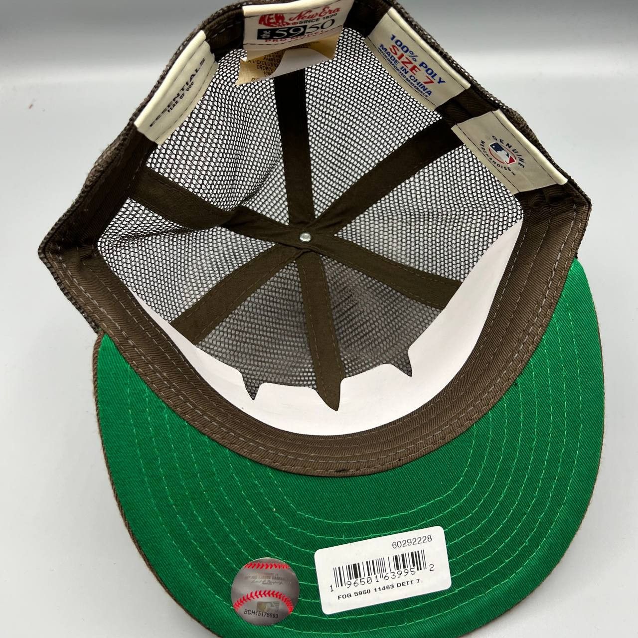 New Era Fear of God 7 59Fifty New Era Mesh Hat Fitted FOG Jordan Size ONE SIZE - 4 Thumbnail