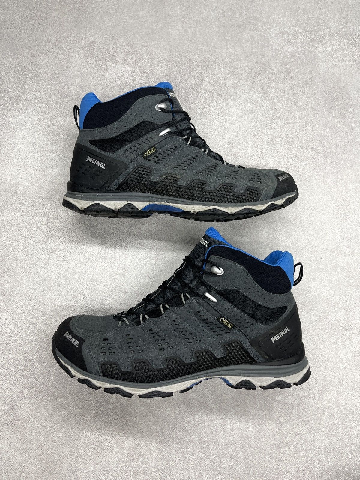Goretex Mens Meindl X-SO 70 Mid GTX Boots Grey Outdoor Gorpcore Size US 9.5 / EU 42-43 - 2 Thumbnail