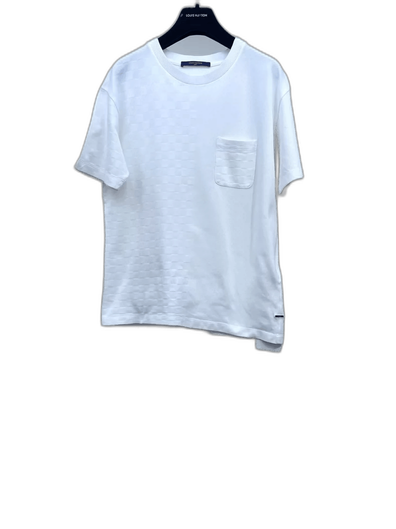 Louis Vuitton Louis Vuitton White Pocket Short Sleeve Shirt Size US S / EU 44-46 / 1 - 1 Thumbnail