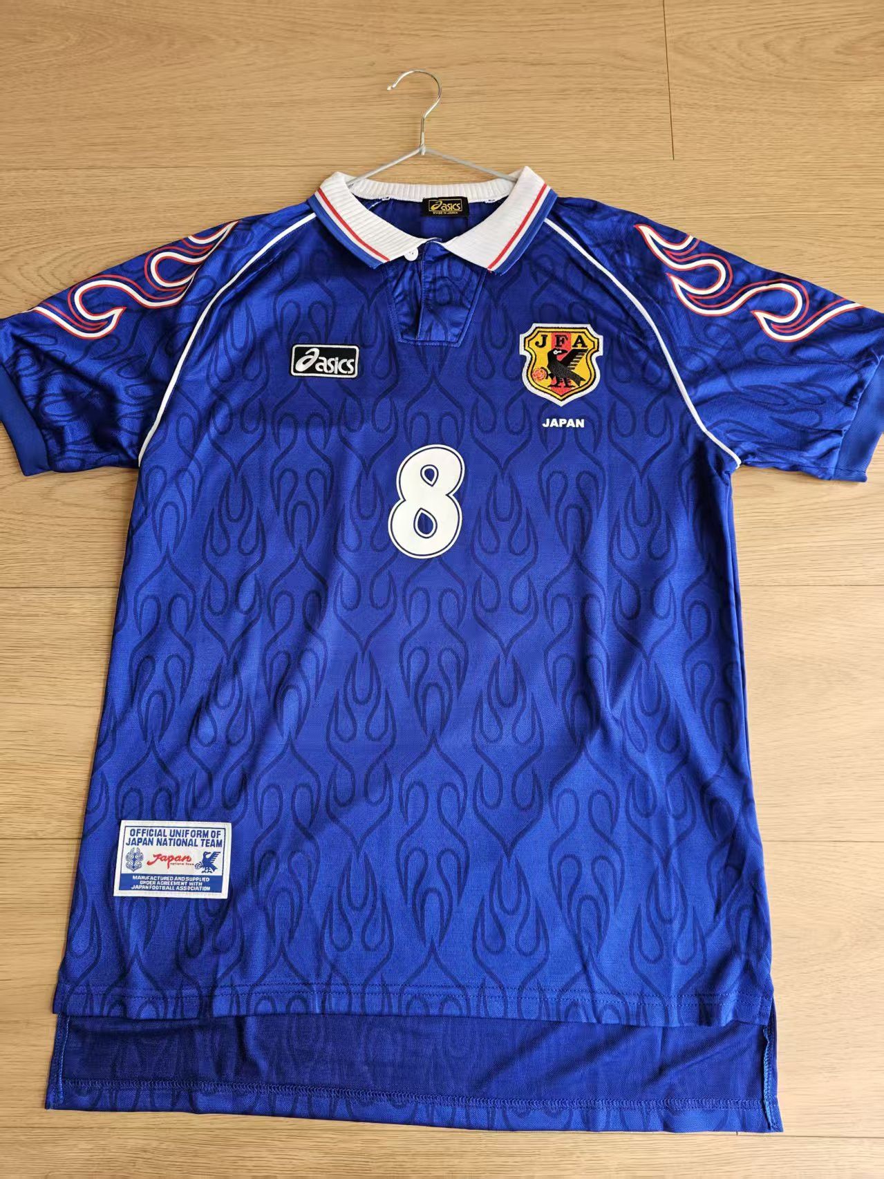 1998 World Cup Japan #8 Nakata Hidetoshi Jersey