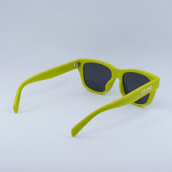 Celine Celine CL40249U 39A Sunglasses - Neon Yellow Frame Size ONE SIZE - 9 Thumbnail