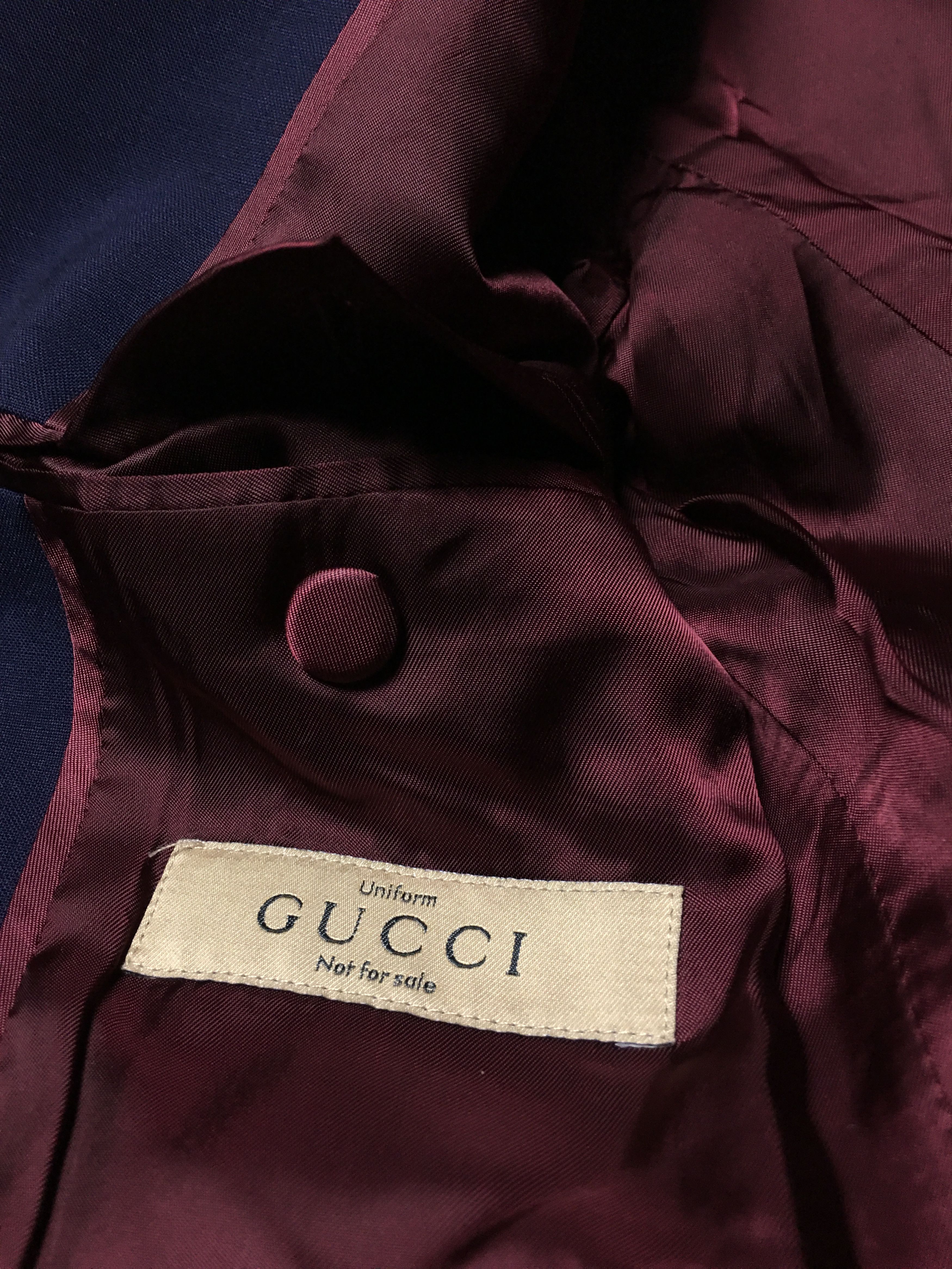 Gucci GUCCI Uniform Wool Mohair Jacket Blazer Black Size EU 38 Size S / US 4 / IT 40 - 10 Thumbnail