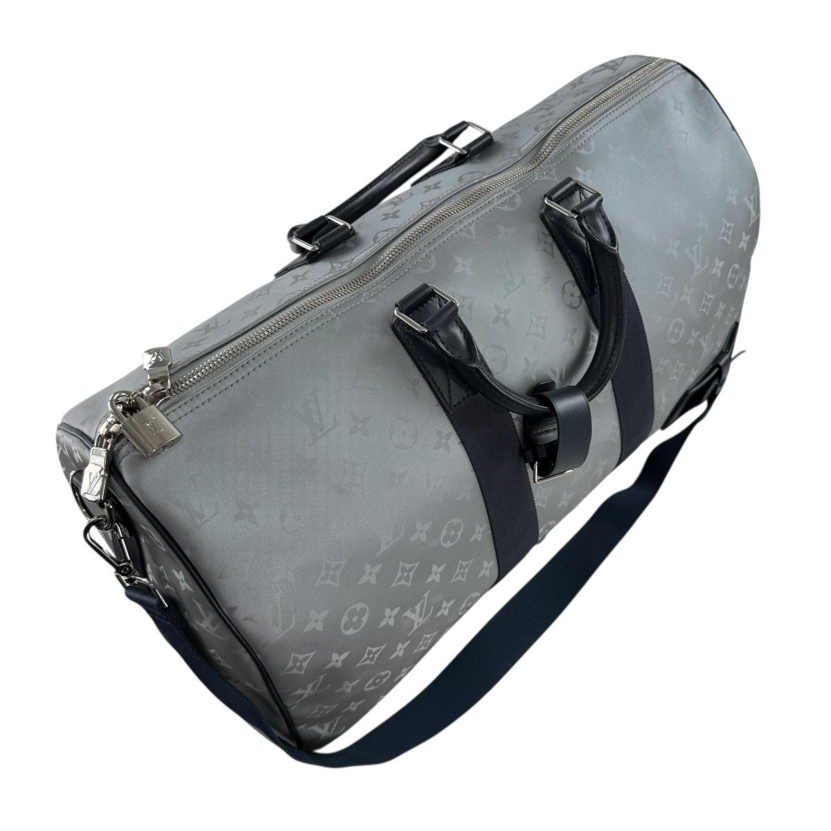 Louis Vuitton Louis Vuitton Monogram Satellite Keepall Bando 50 Duffle Bag Size ONE SIZE - 8 Thumbnail